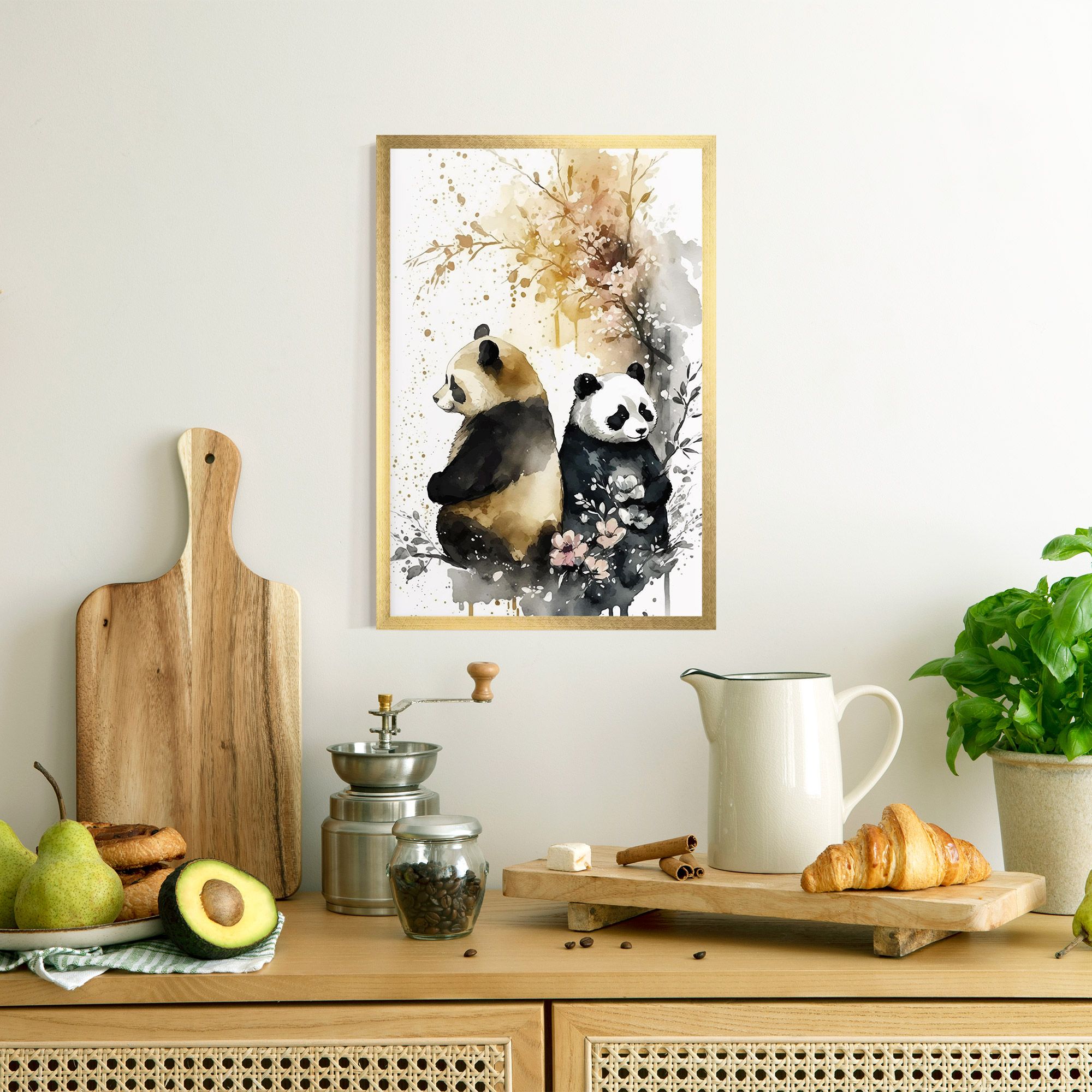 Gold Panda Art mockup 8