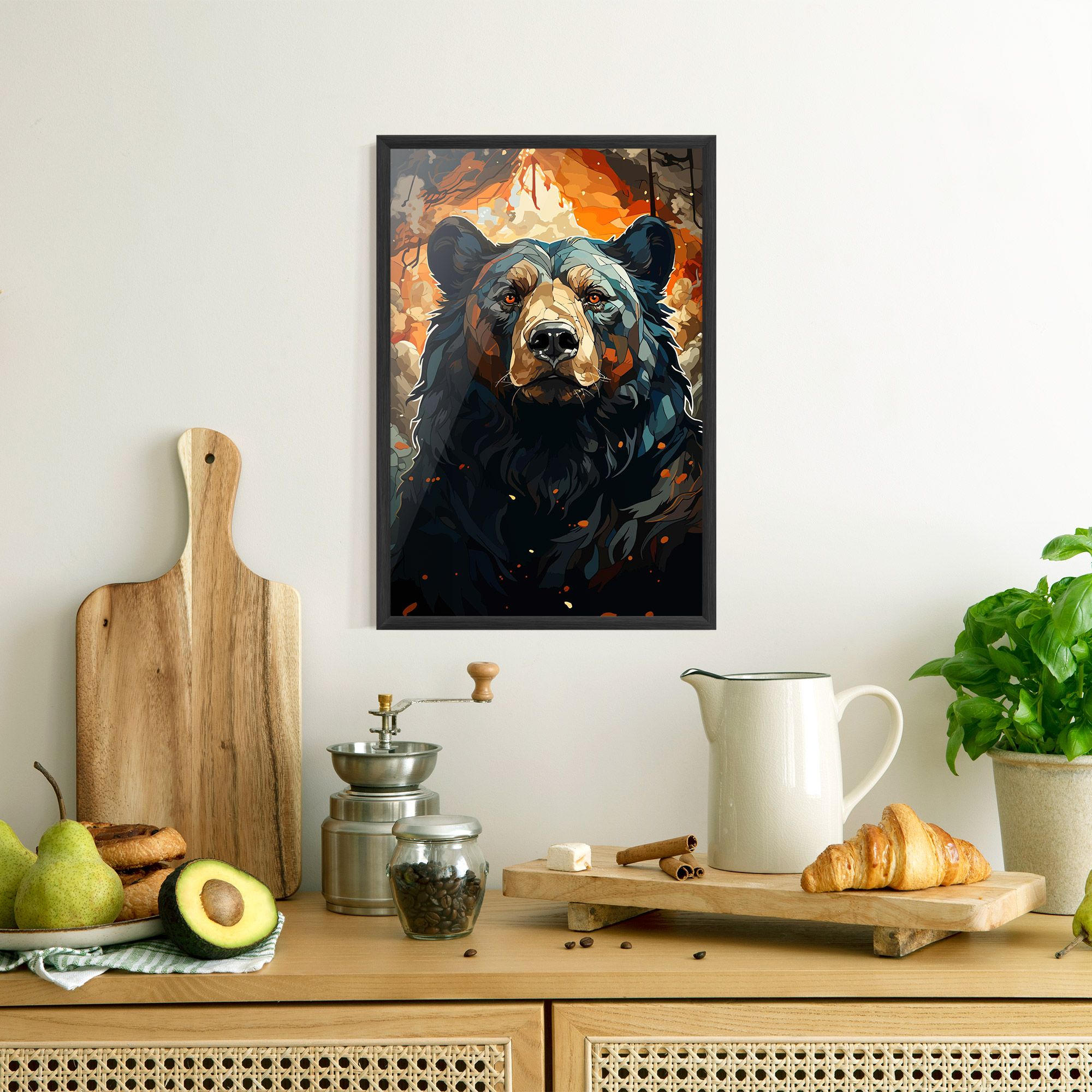 Pretty Bear Art mockup 8