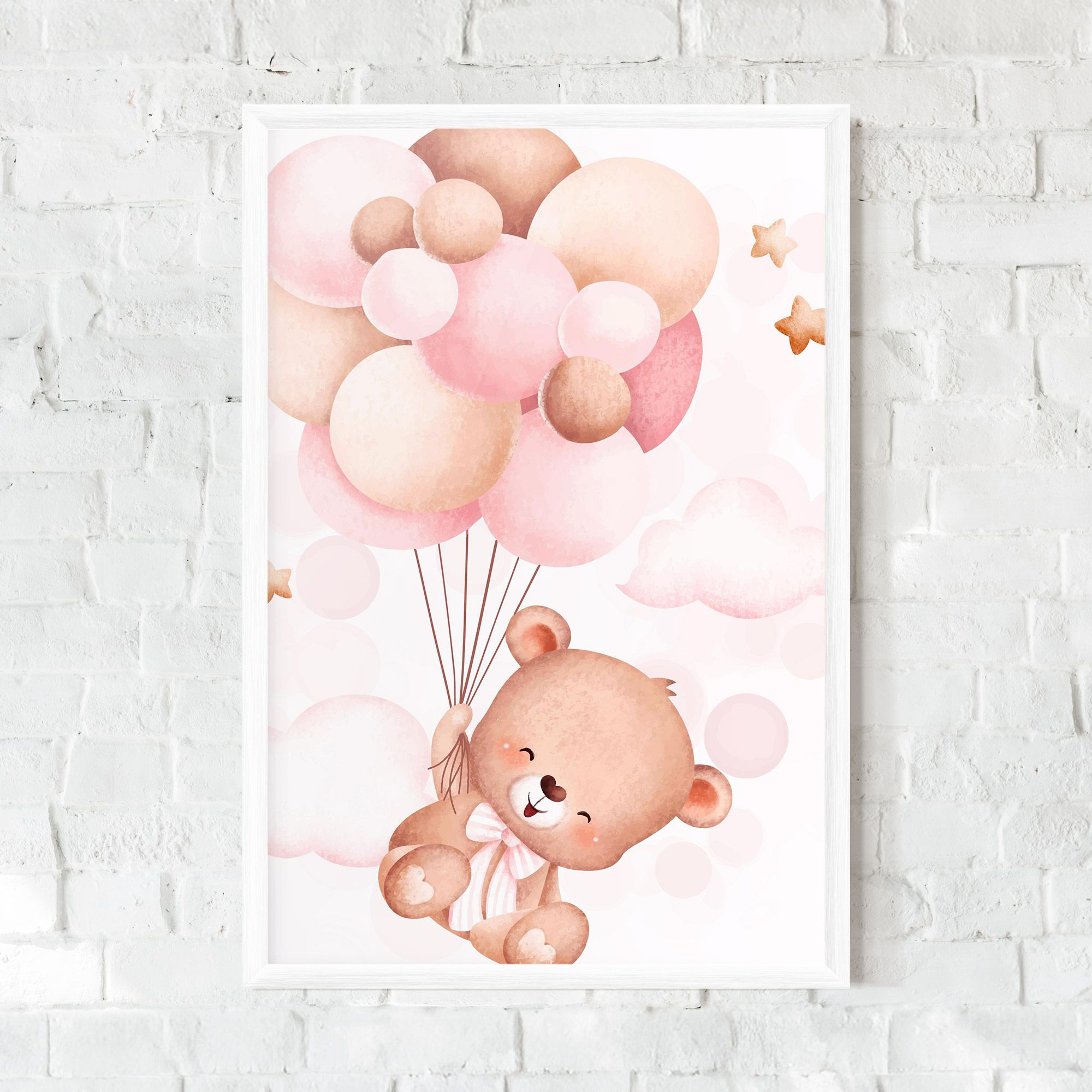 Balloons Bear mockup 0