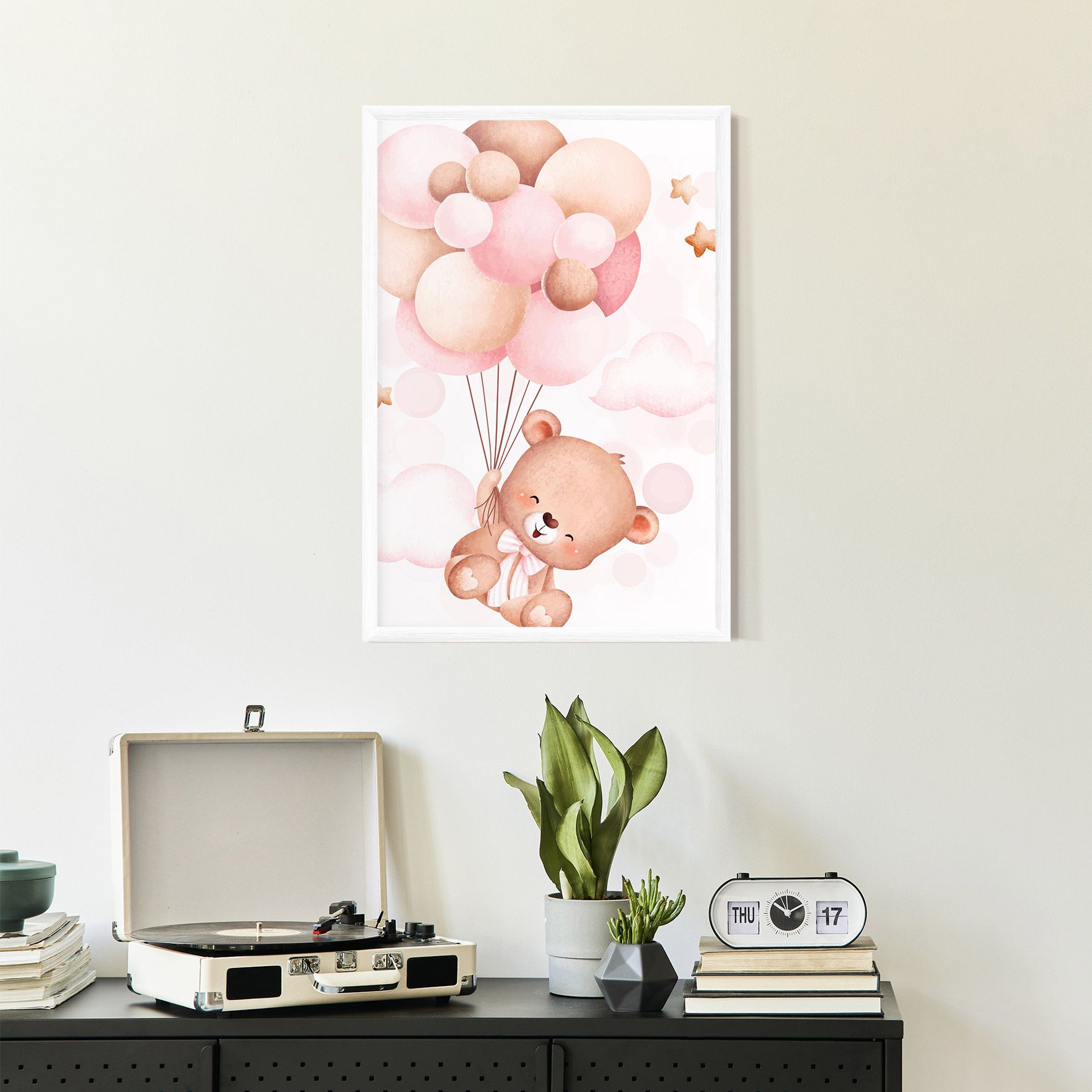 Balloons Bear mockup 2