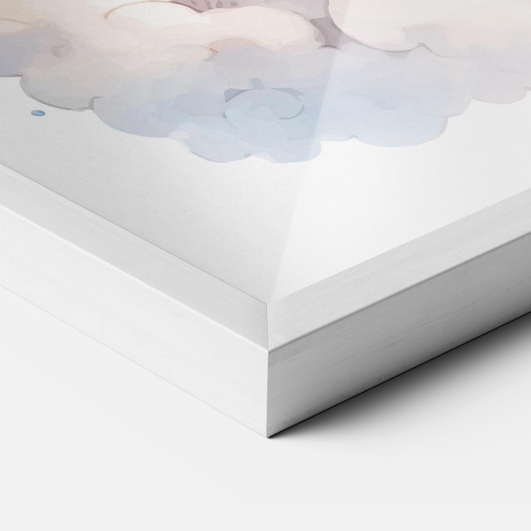 Poster Înrămat Cute Baby Giraffe mockup 3