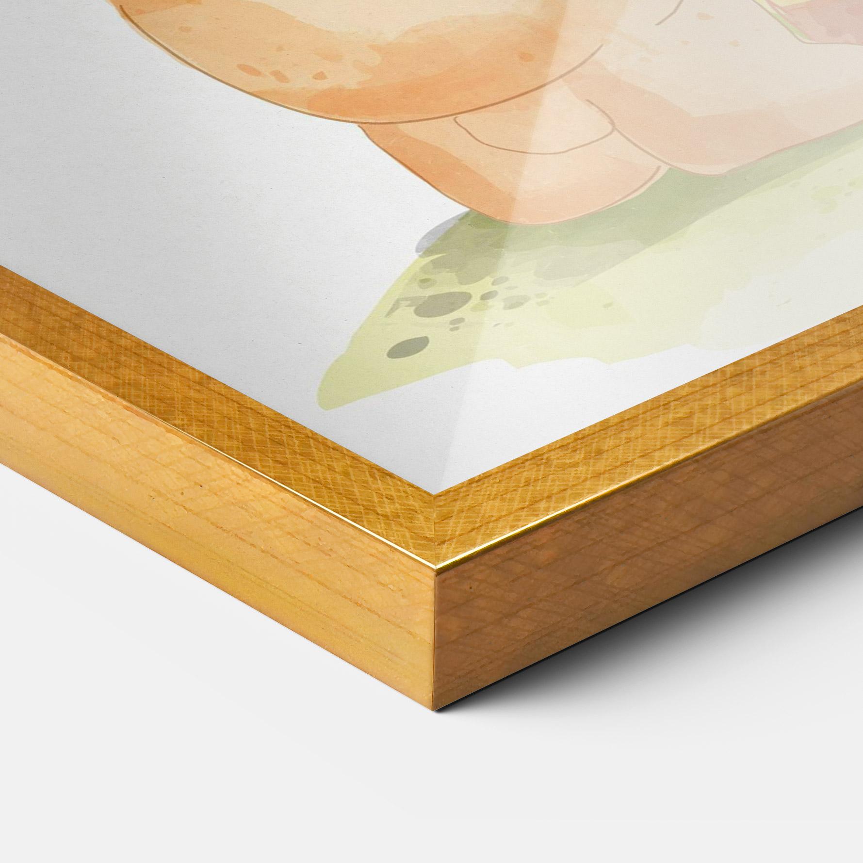 Poster Înrămat Lion Moon mockup 3