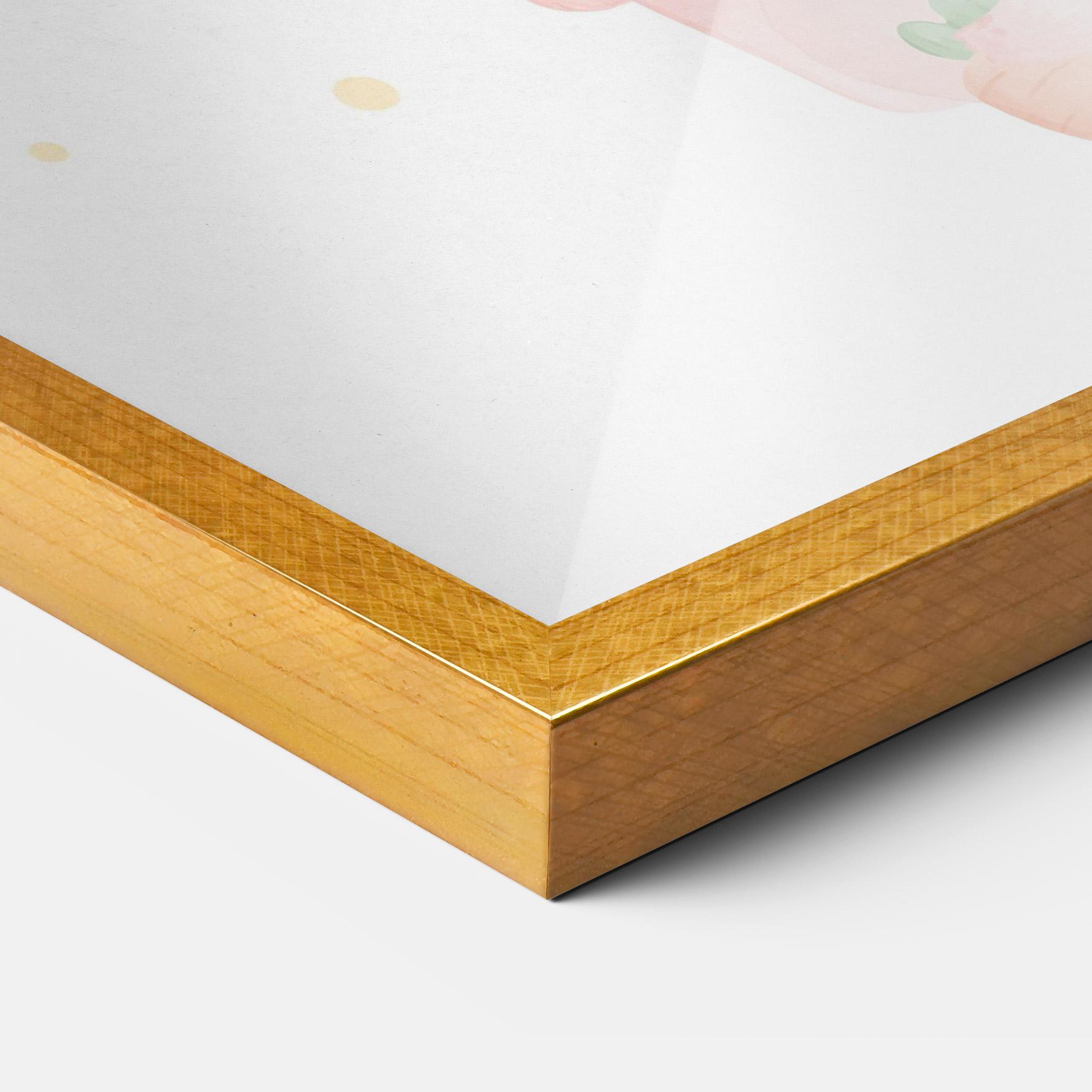 Poster Înrămat Star Bunny mockup 3