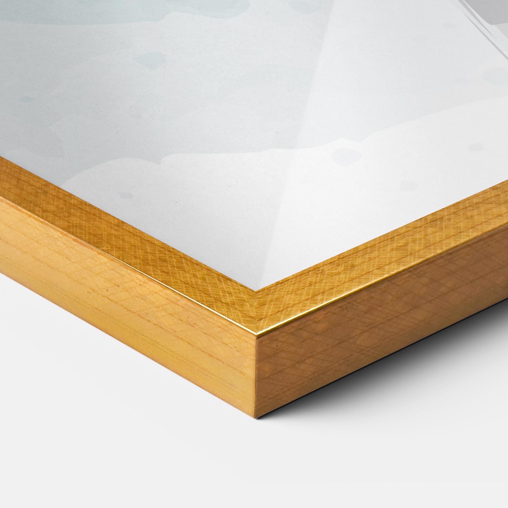 Poster Înrămat Zebra Bird mockup 3