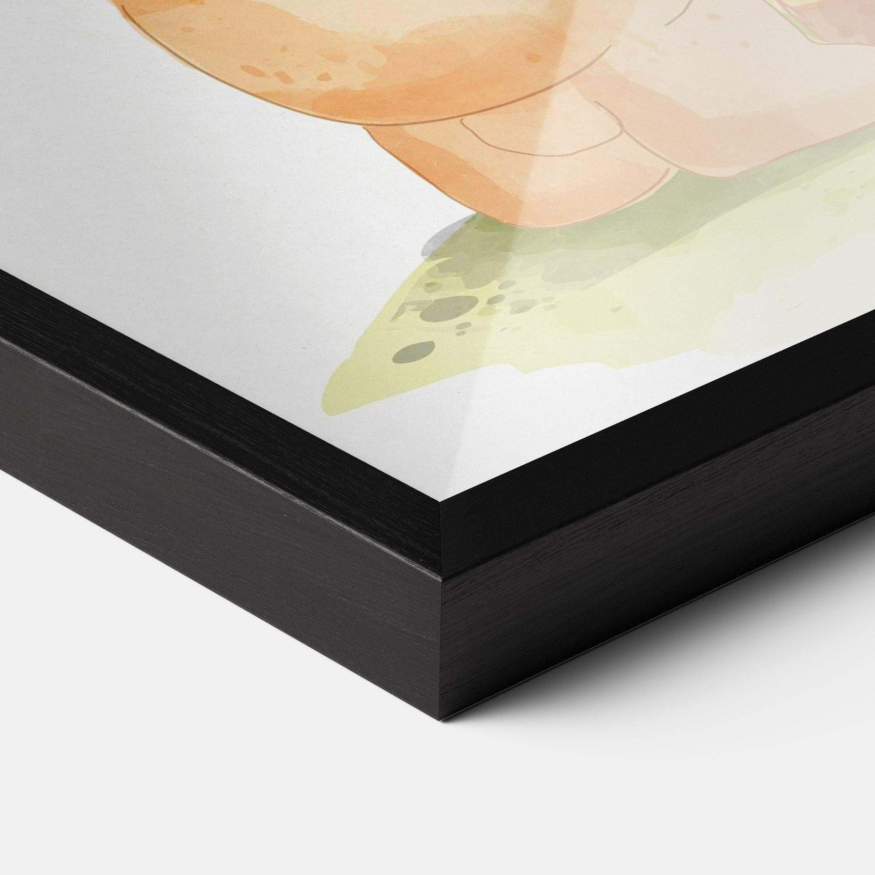 Poster Înrămat Lion Moon mockup 3