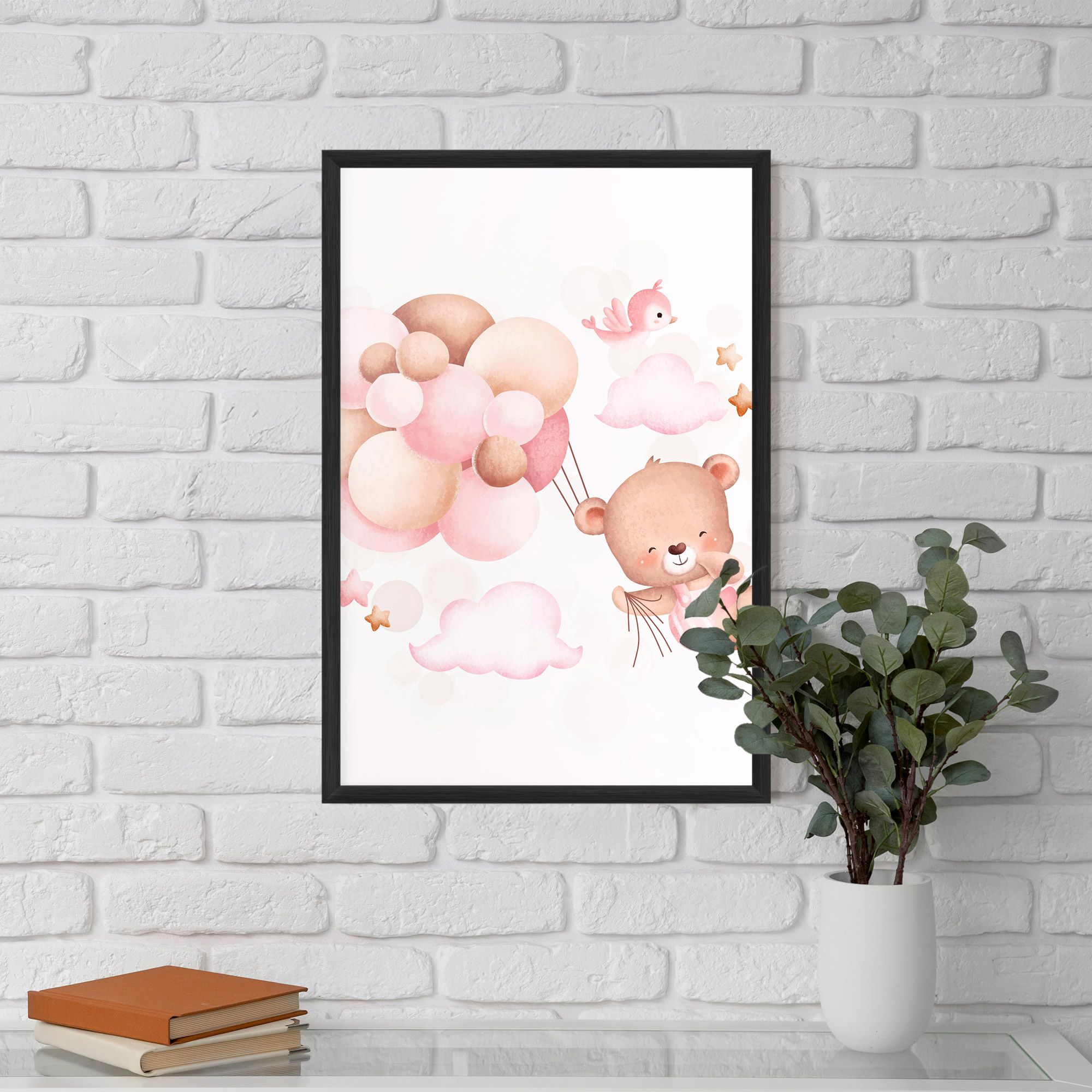 Pink Bear Balloons mockup 5