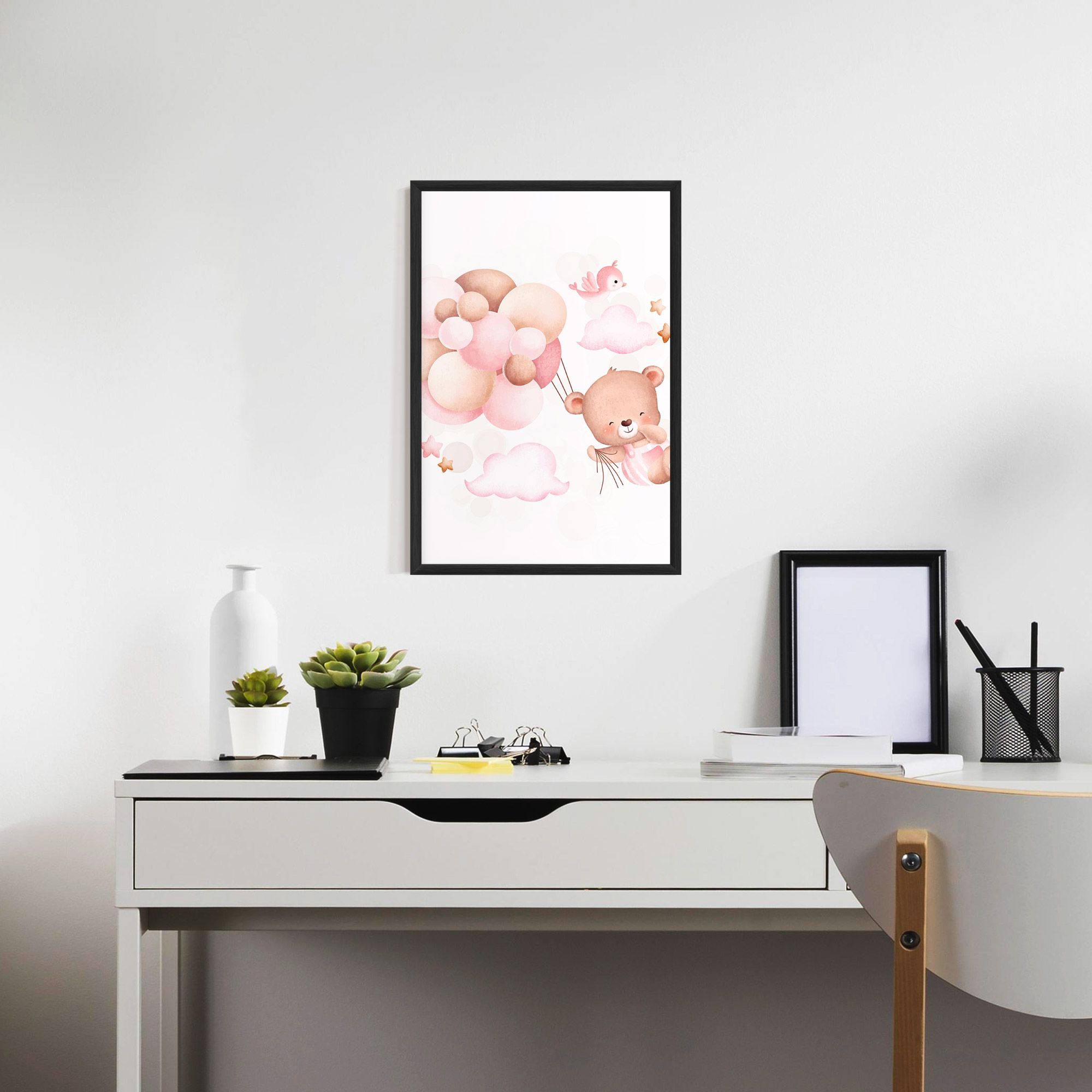 Pink Bear Balloons mockup 7