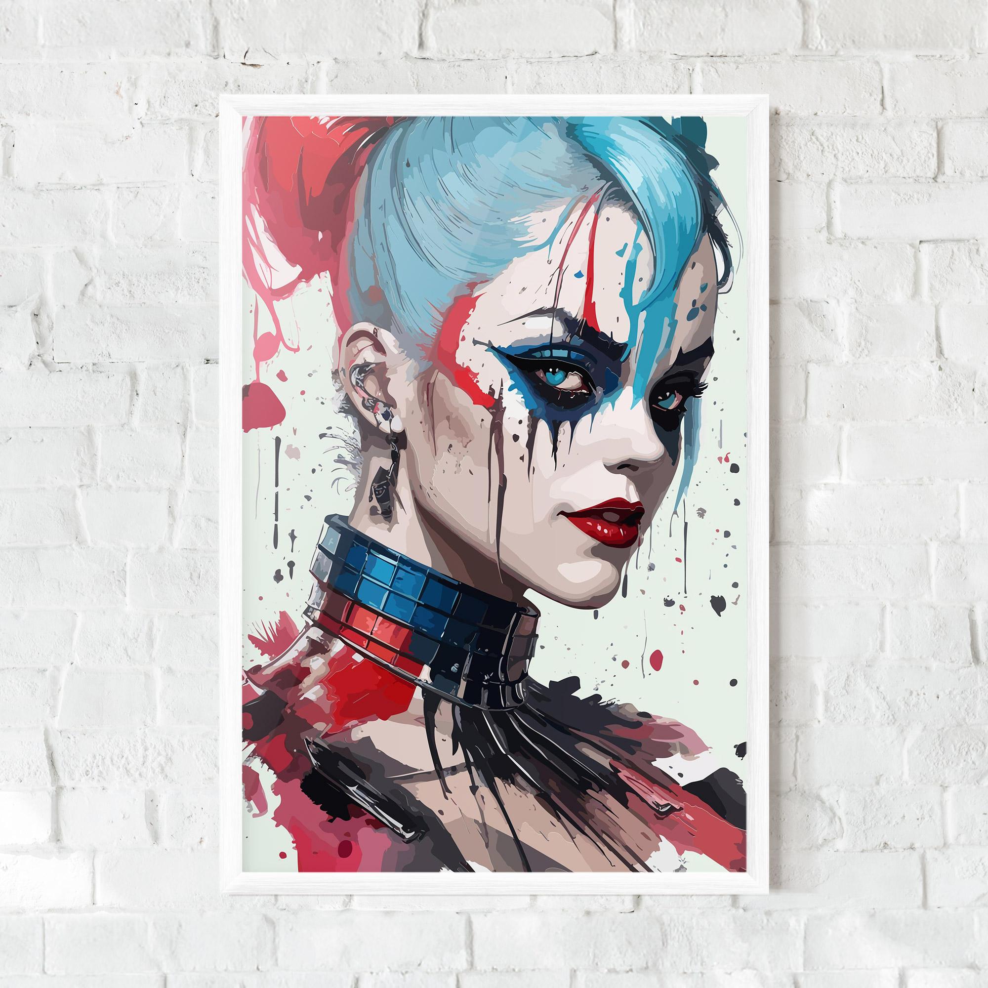 Poster Înrămat Art Harley Quin mockup 0