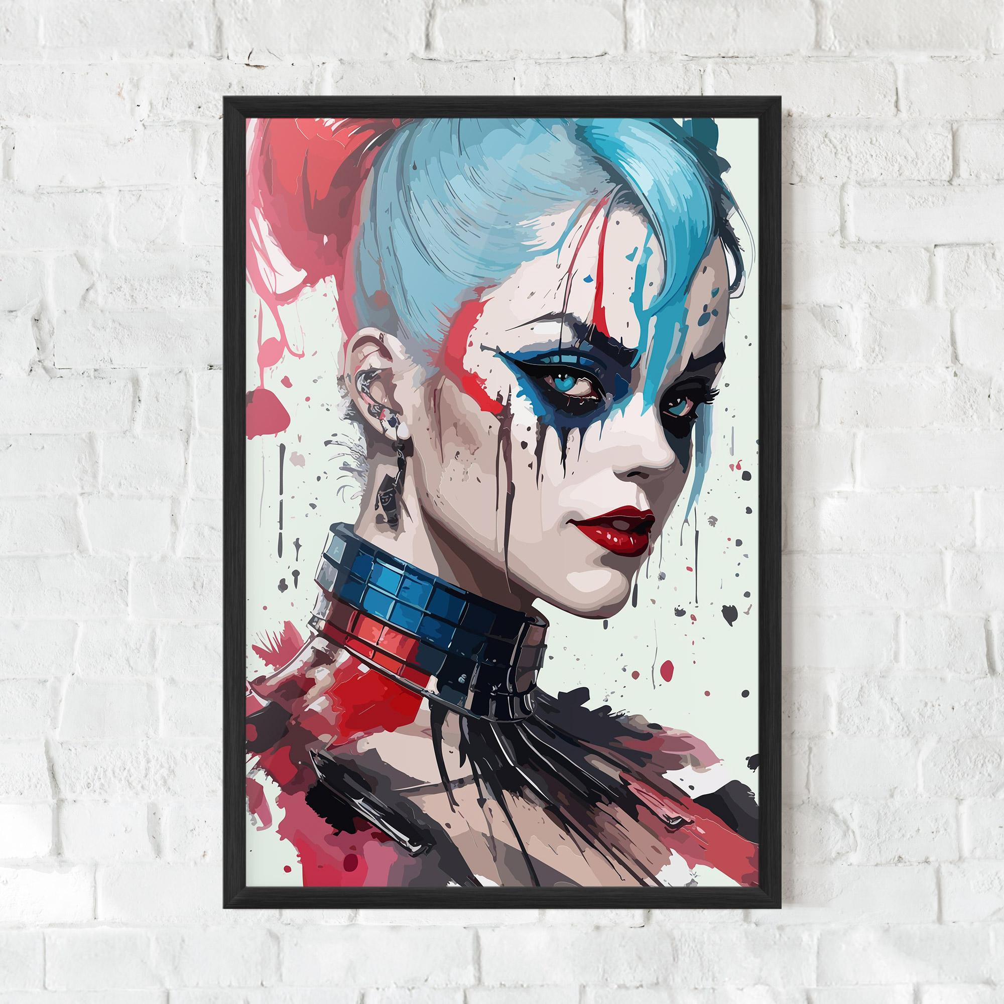 Poster Înrămat Art Harley Quin mockup 0
