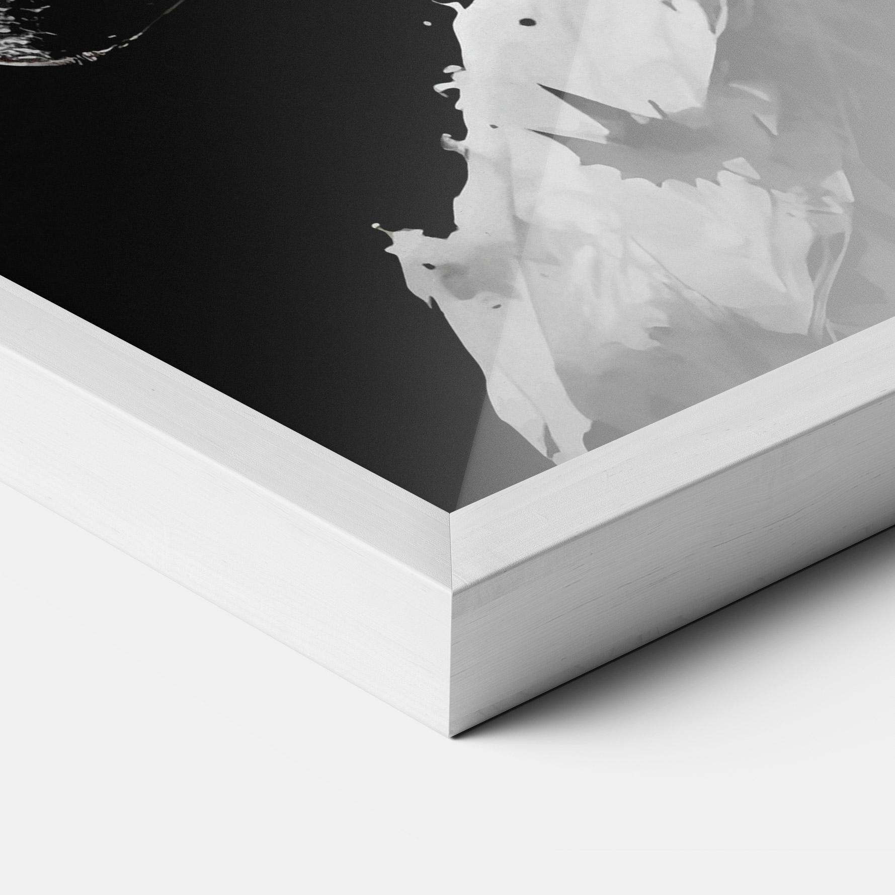 Poster Înrămat Black White Batman mockup 3