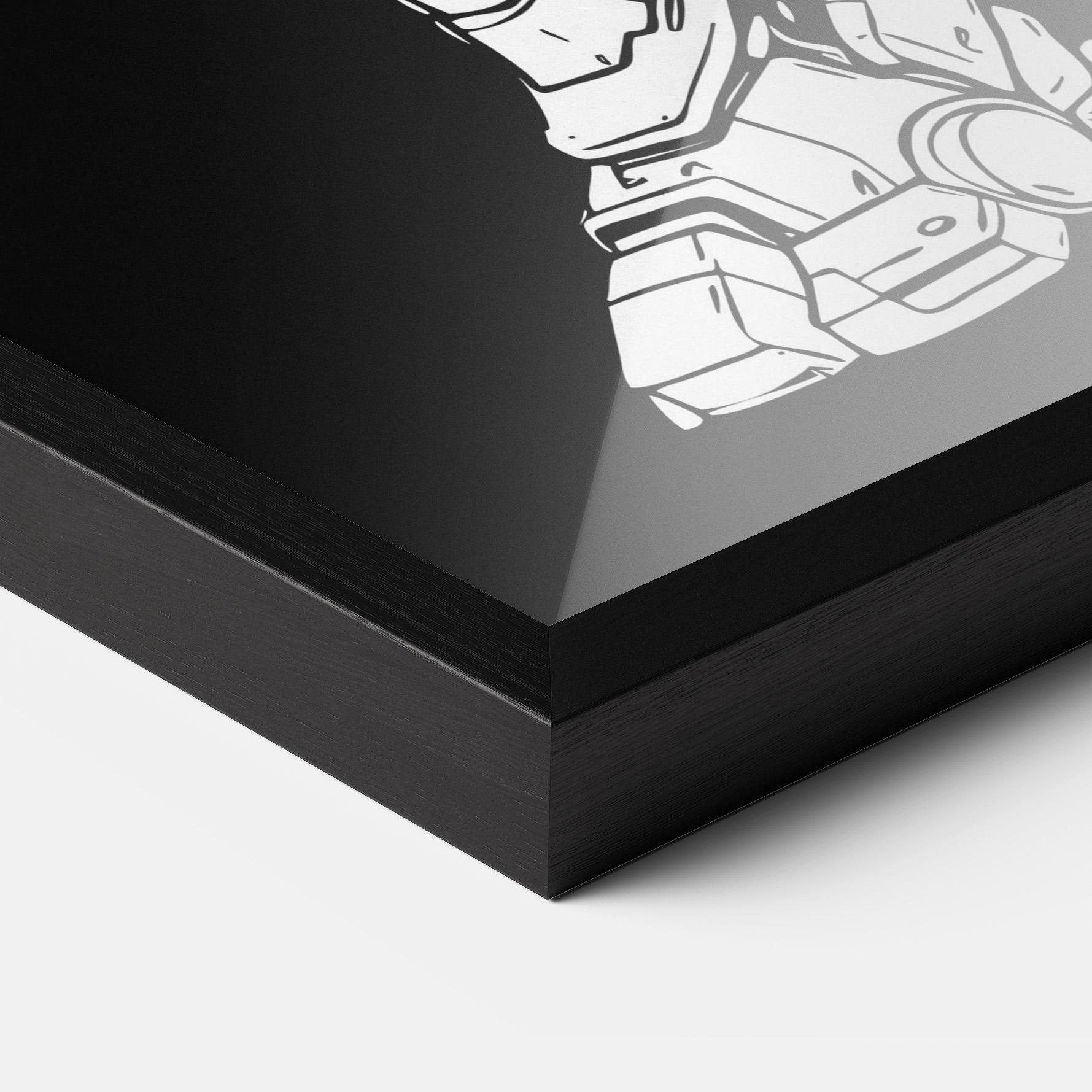 Poster Înrămat Battlefield Robot mockup 3