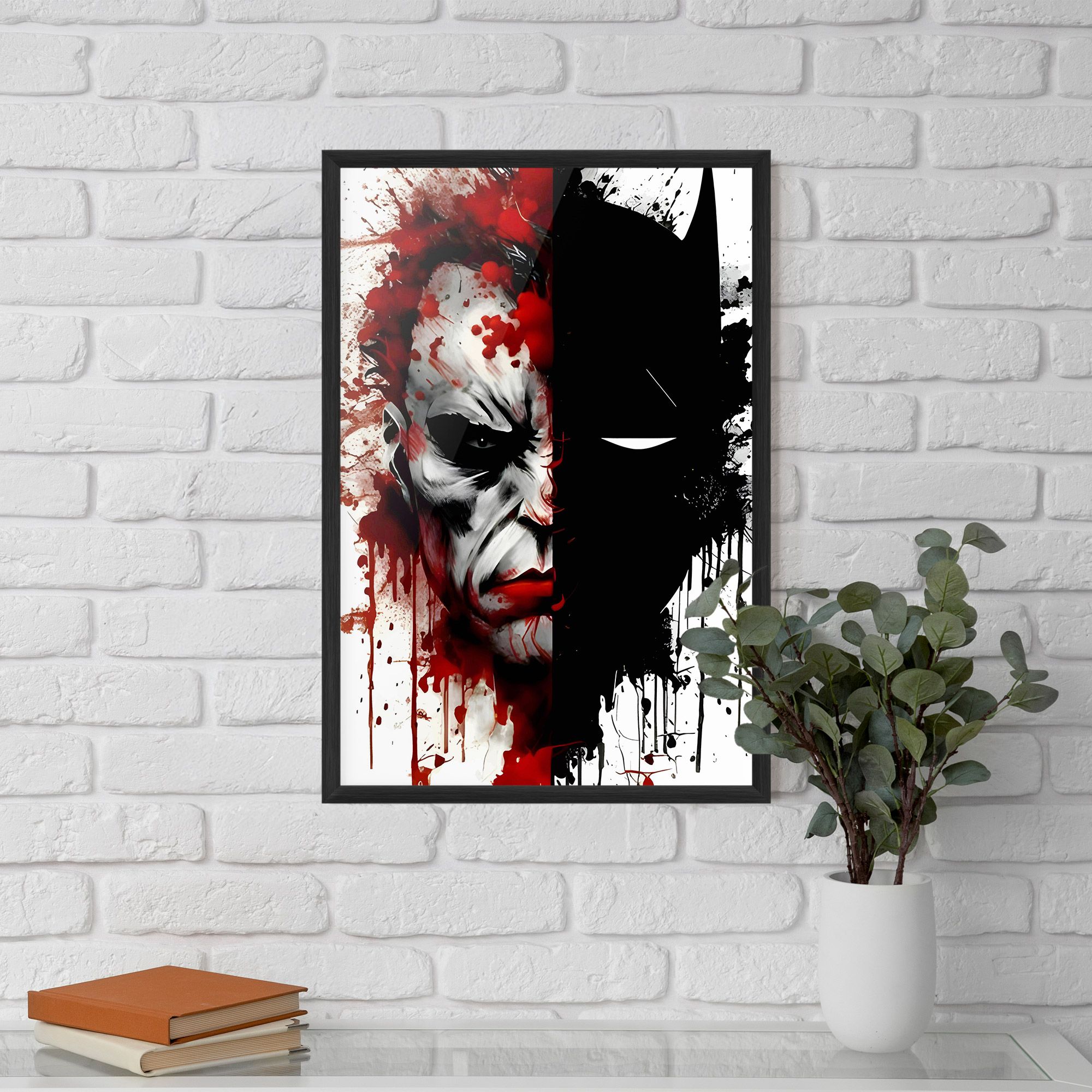 Half Batman mockup 5