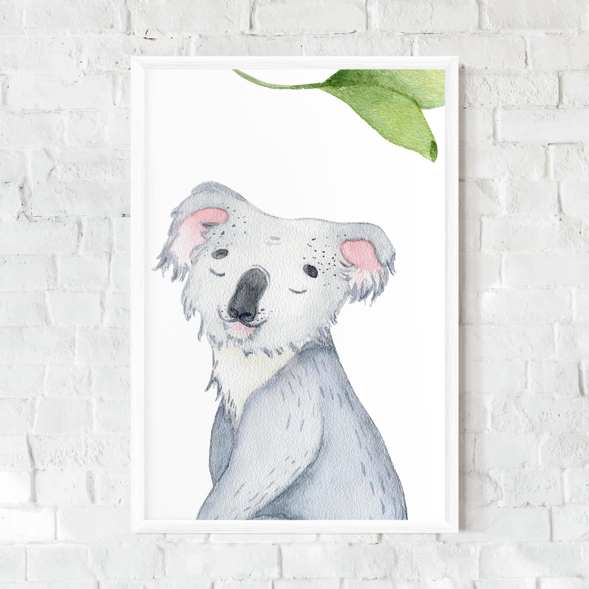 Poster Înrămat Baby Koala mockup 0