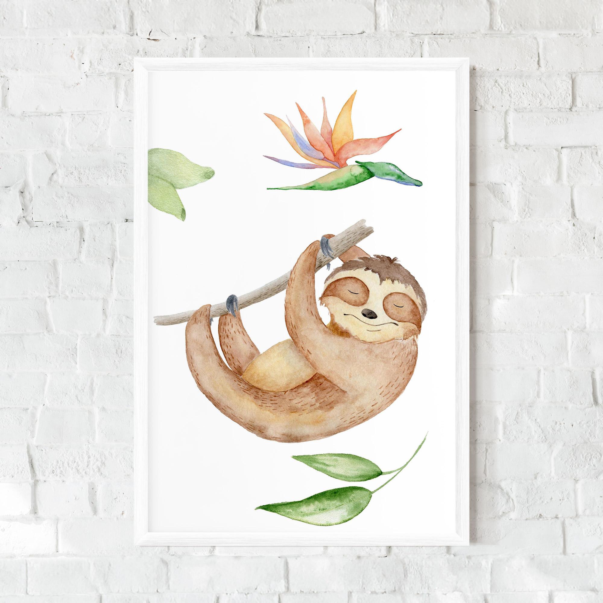 Poster Înrămat Lenes Somnoros mockup 0