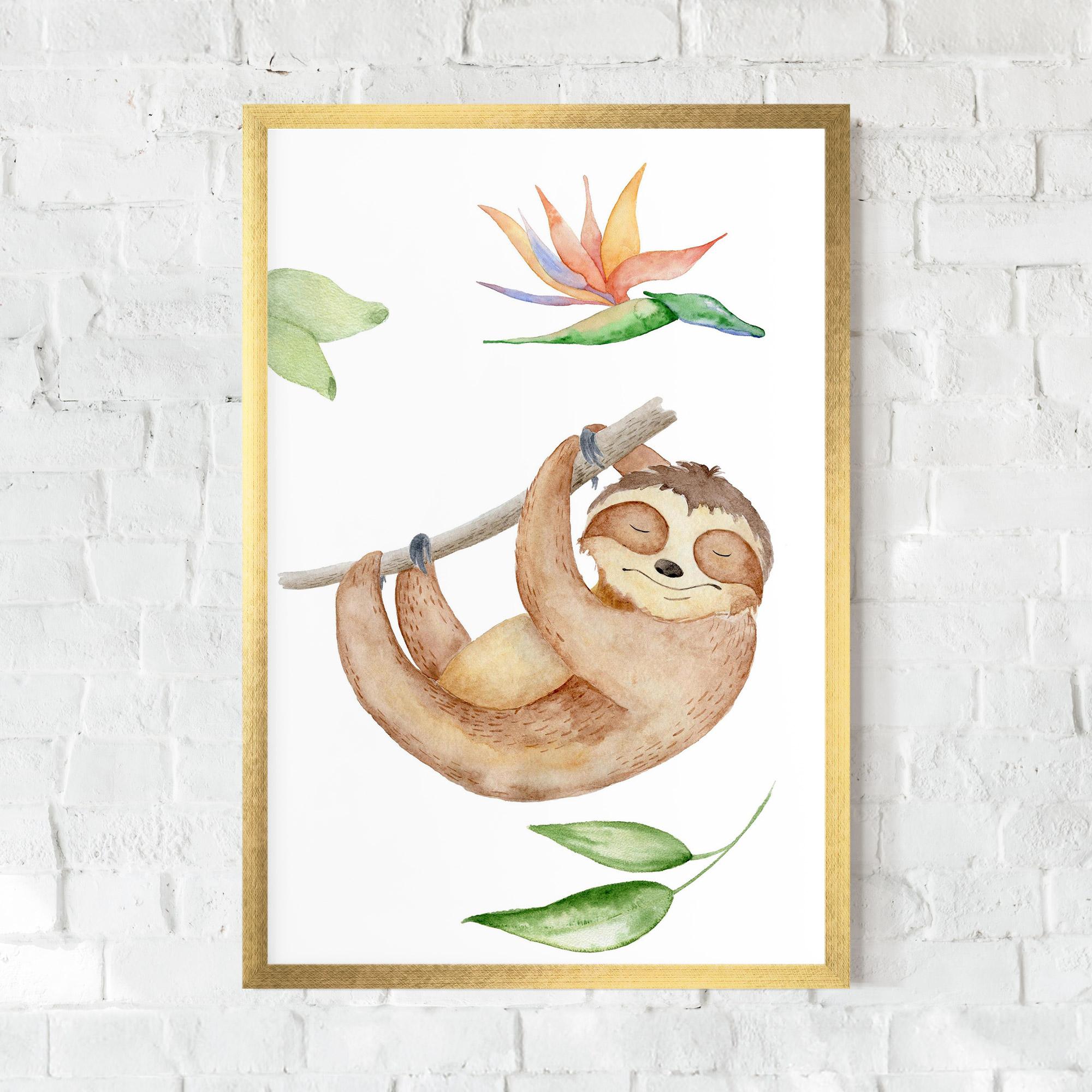 Poster Înrămat Lenes Somnoros mockup 0