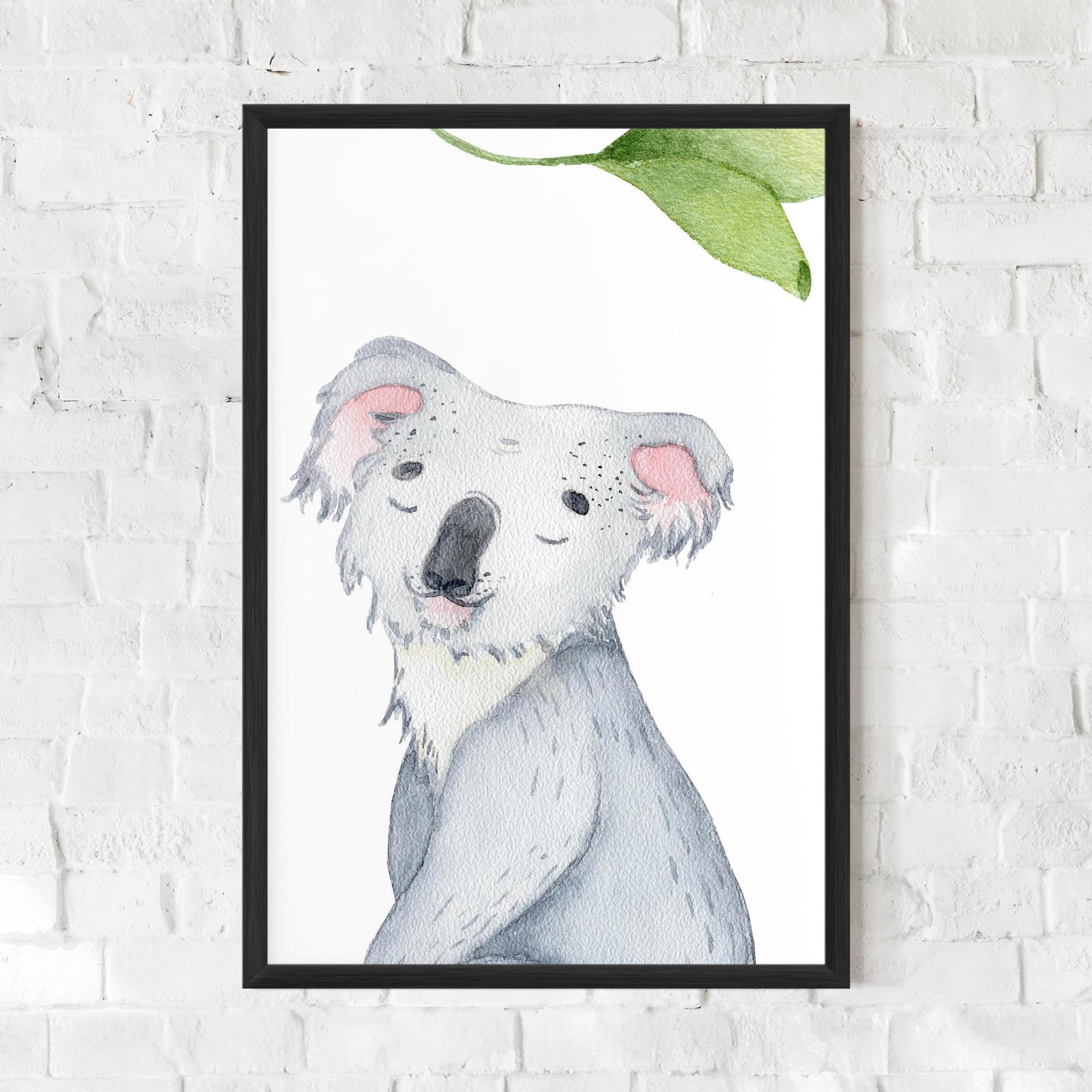 Poster Înrămat Baby Koala mockup 0
