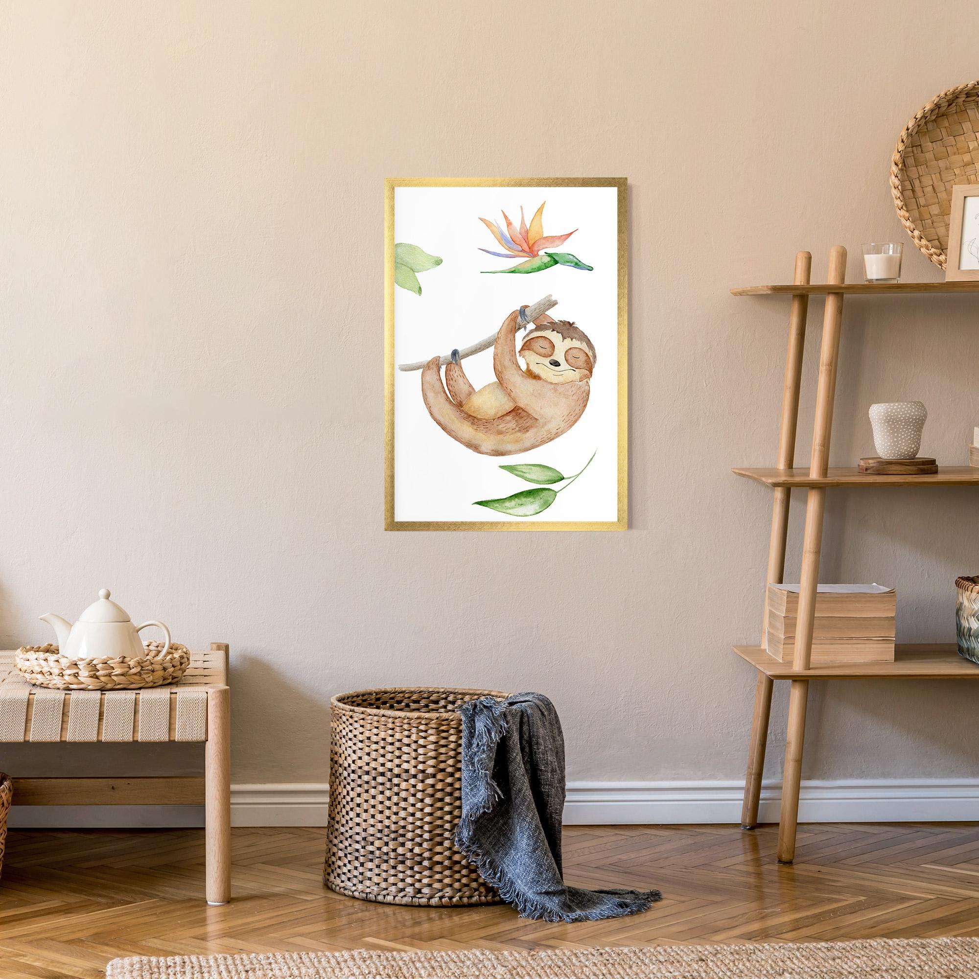 Poster Înrămat Lenes Somnoros mockup 9