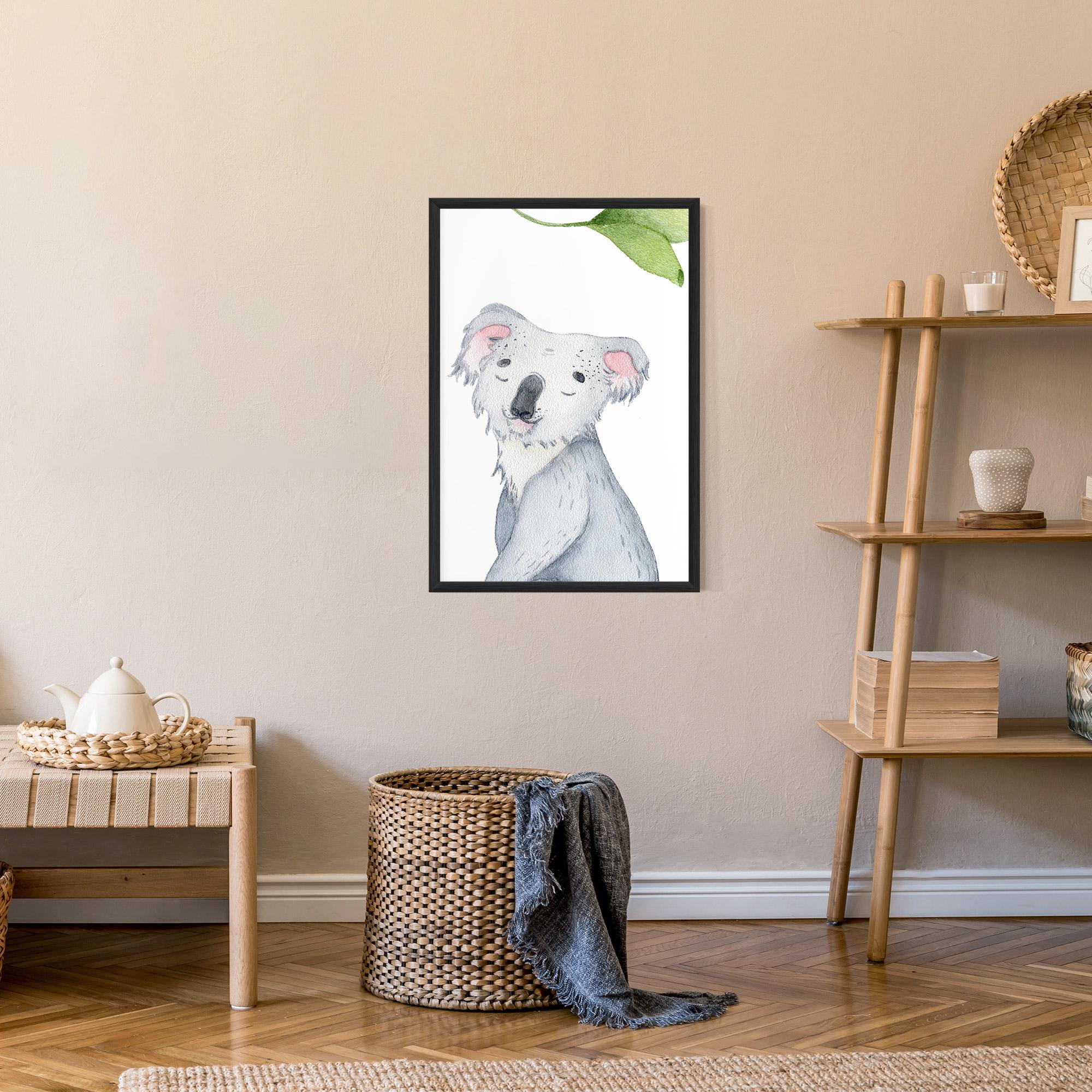 Poster Înrămat Baby Koala mockup 9