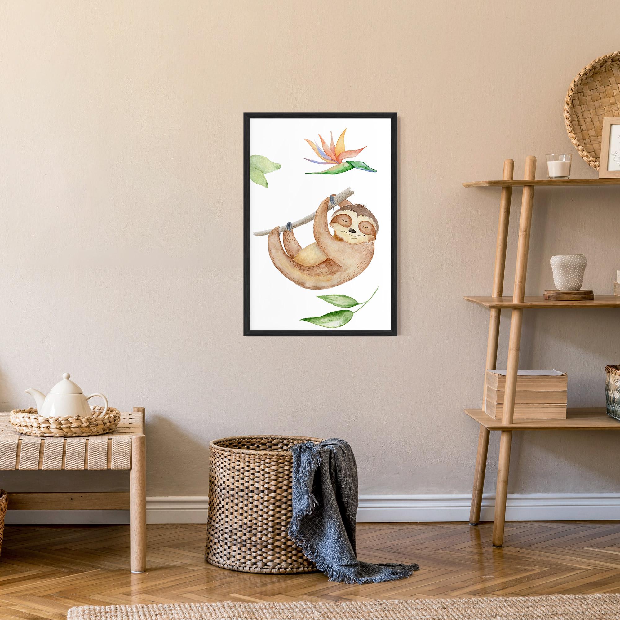 Poster Înrămat Lenes Somnoros mockup 9