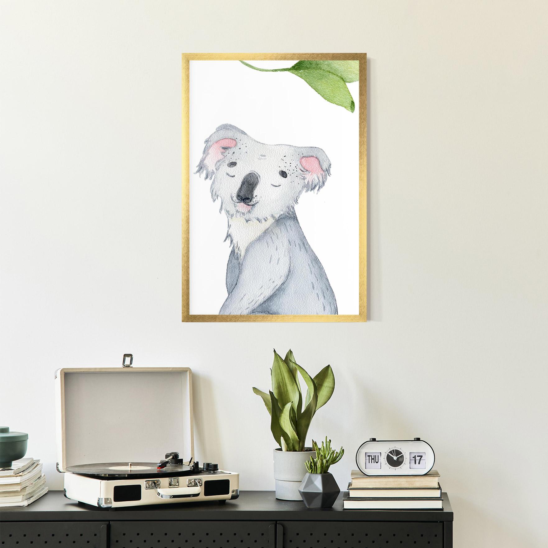 Poster Înrămat Baby Koala mockup 2