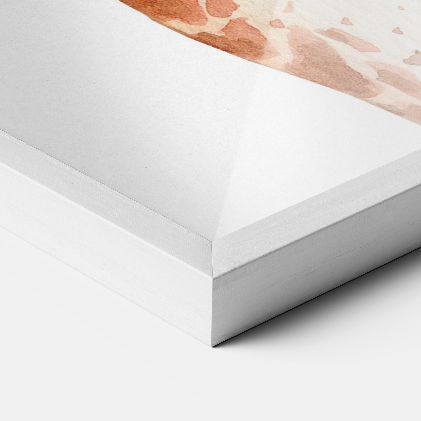 Poster Înrămat Girafa Calma mockup 3