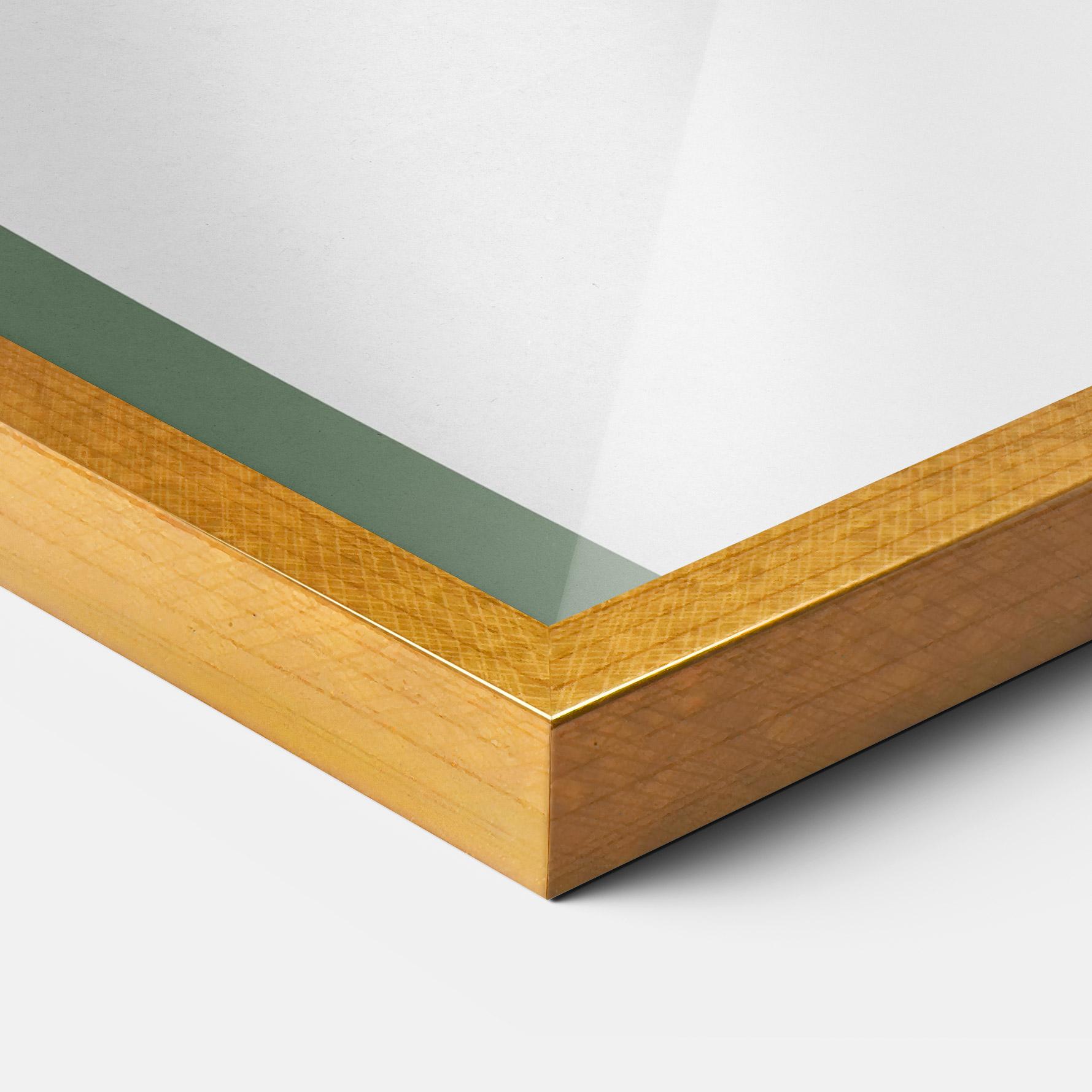 Poster Înrămat Cute Icebear Drawing mockup 3