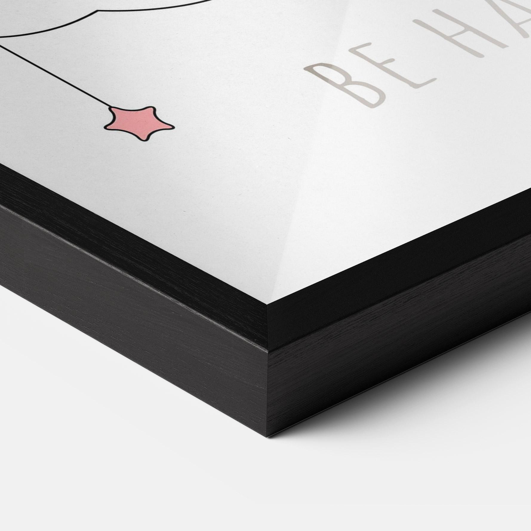 Poster Înrămat Be Happy Day mockup 3