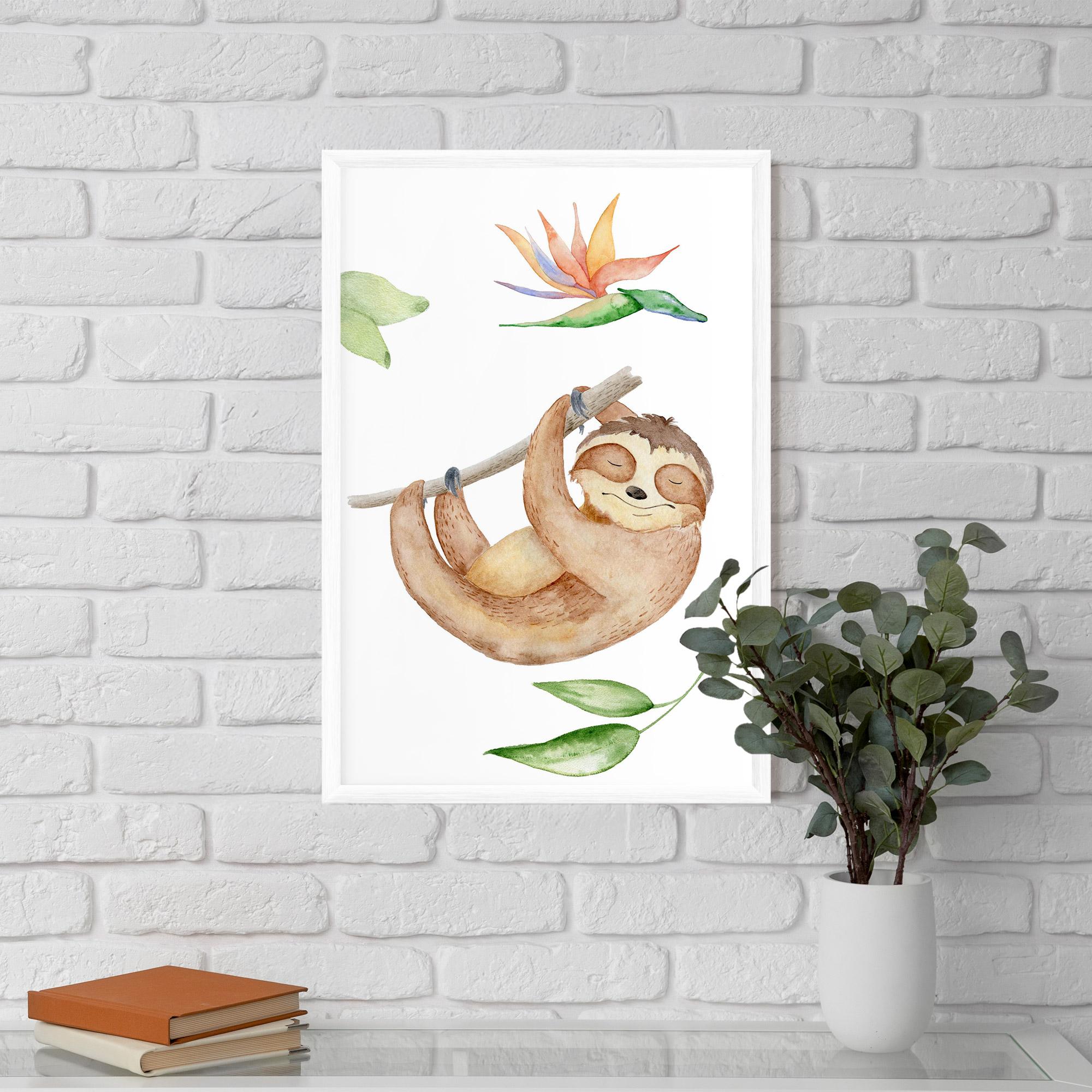 Poster Înrămat Lenes Somnoros mockup 5