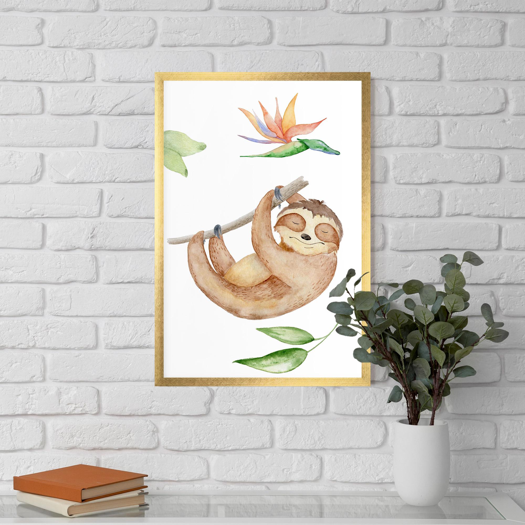 Poster Înrămat Lenes Somnoros mockup 5