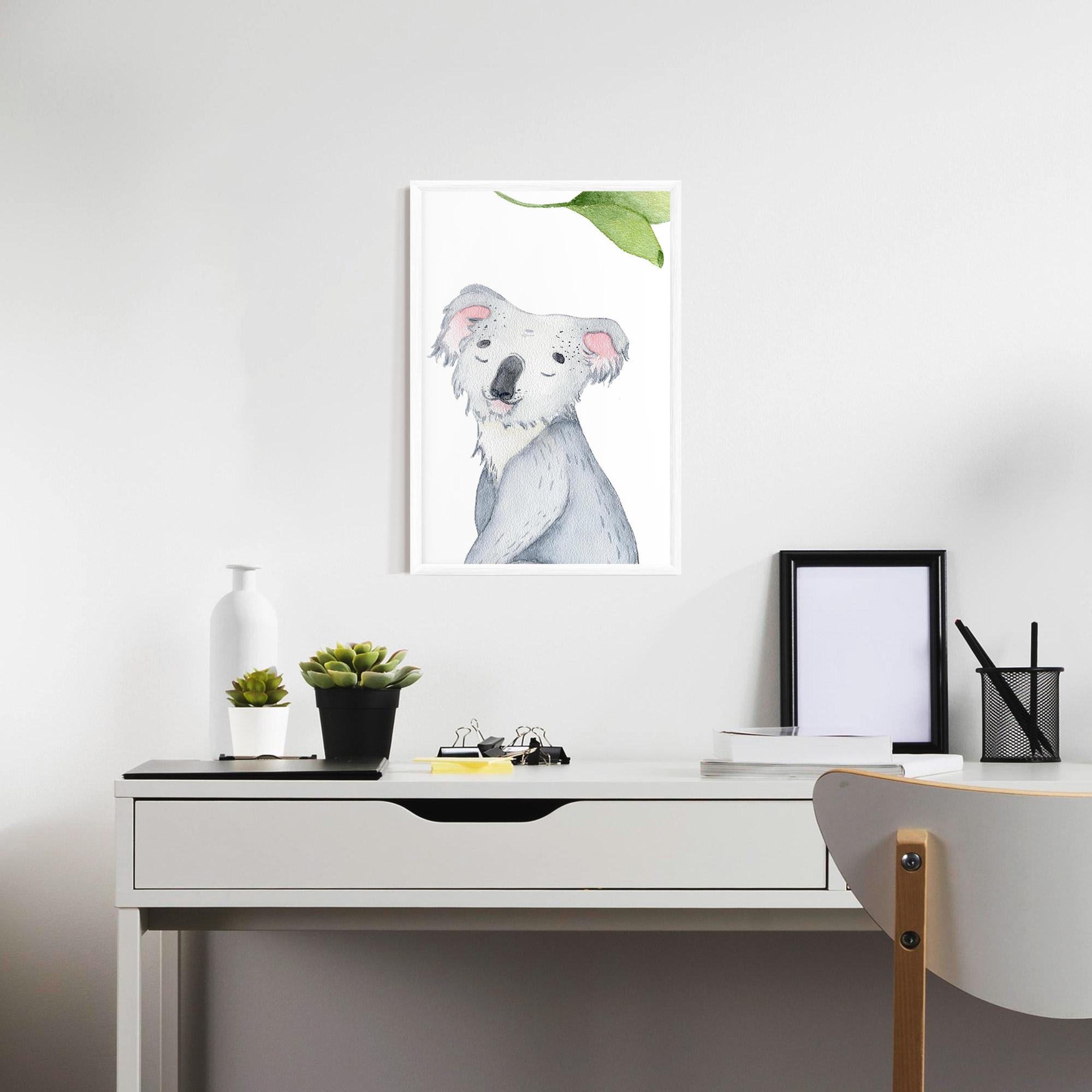 Poster Înrămat Baby Koala mockup 7