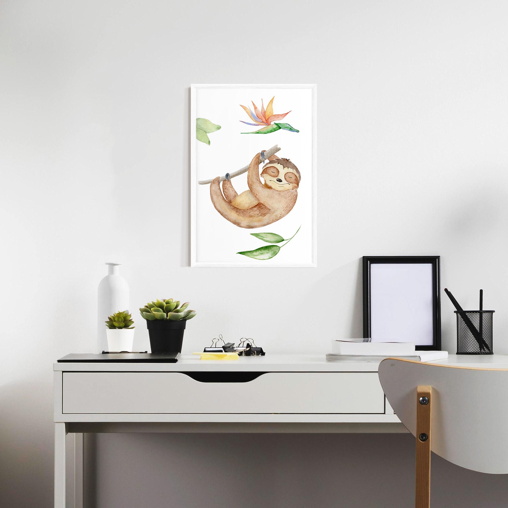 Poster Înrămat Lenes Somnoros mockup 7