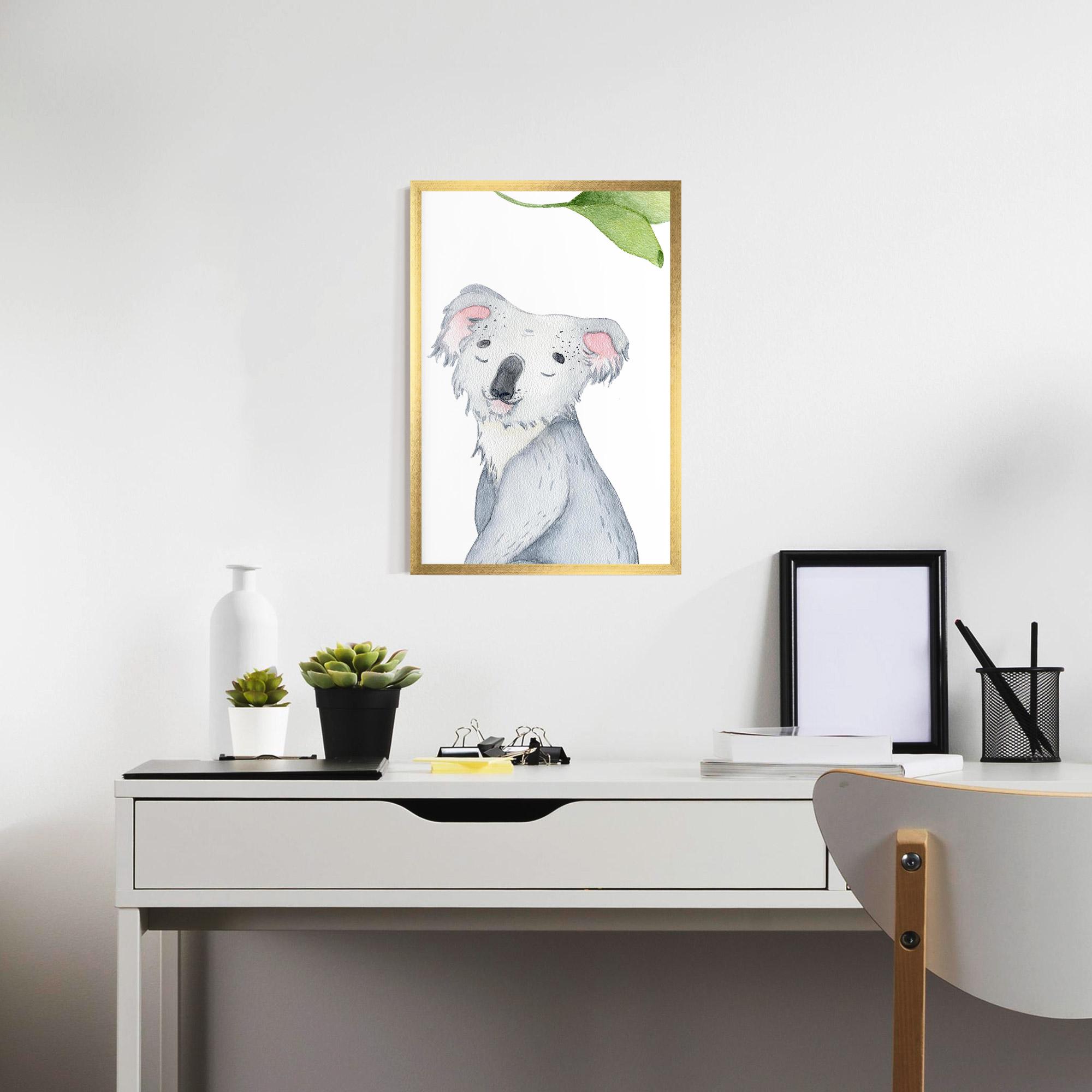 Poster Înrămat Baby Koala mockup 7