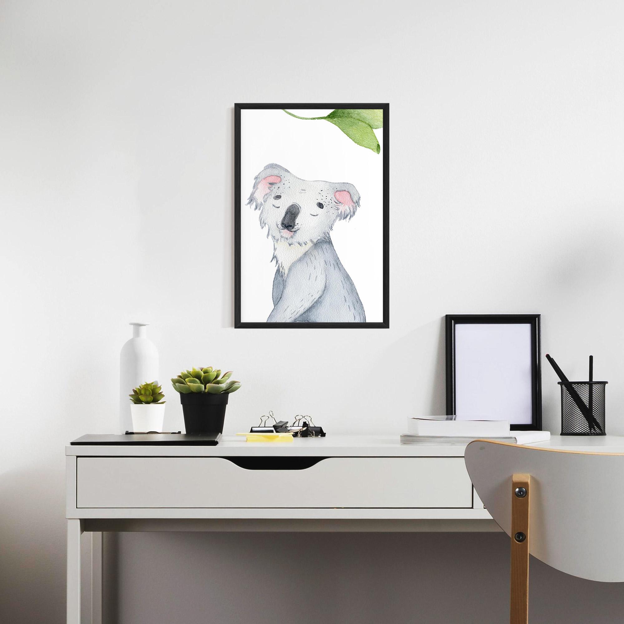 Poster Înrămat Baby Koala mockup 7
