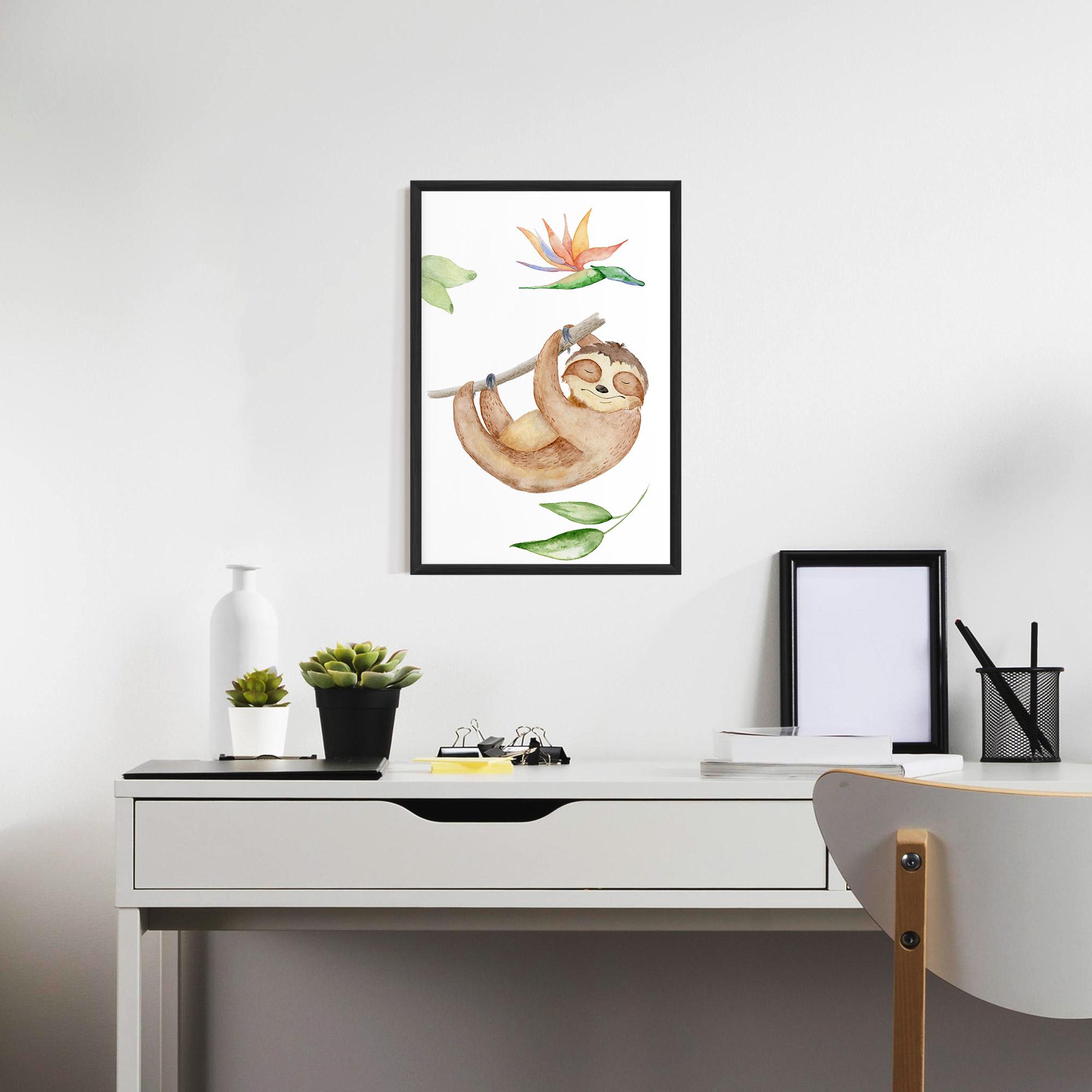 Poster Înrămat Lenes Somnoros mockup 7