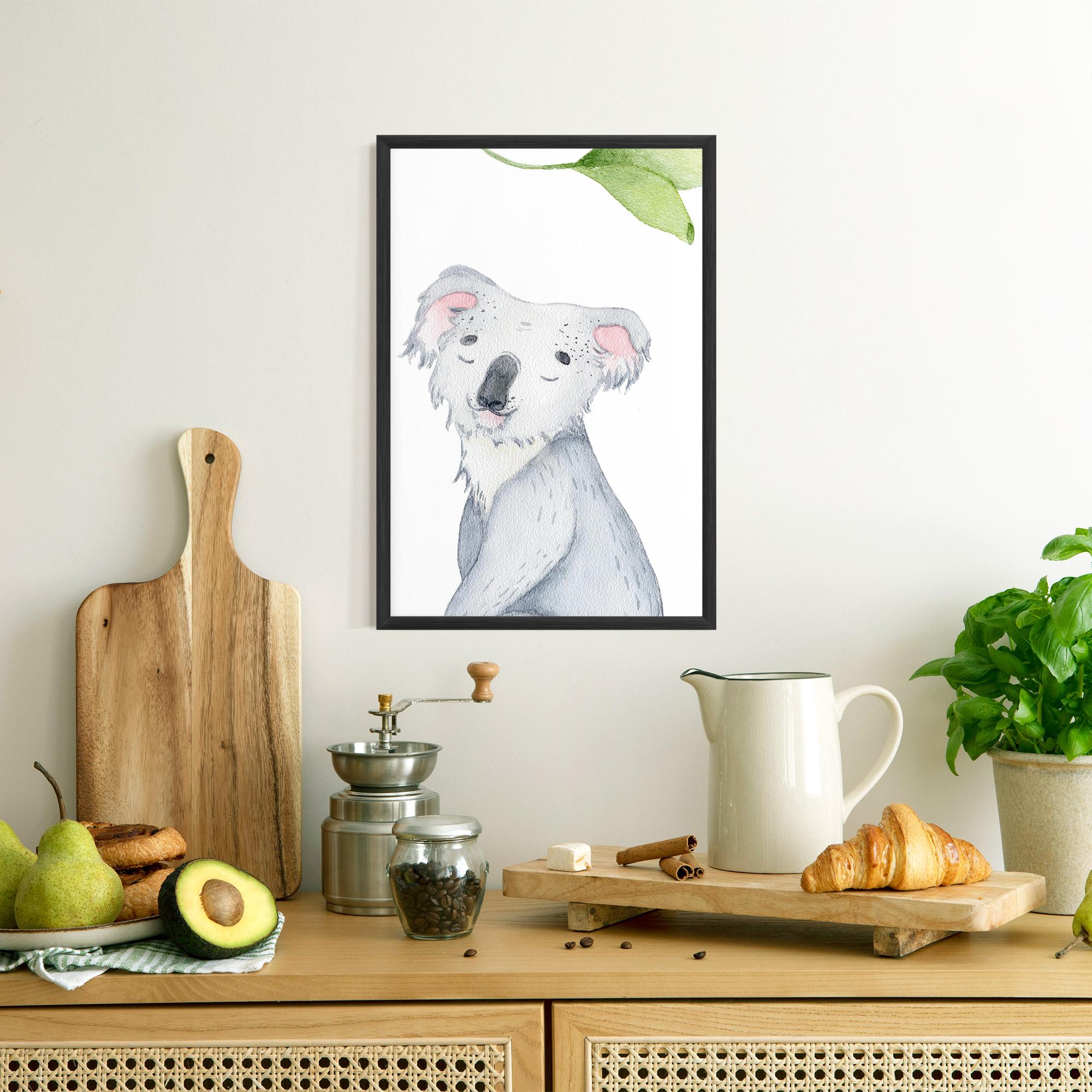 Poster Înrămat Baby Koala mockup 8