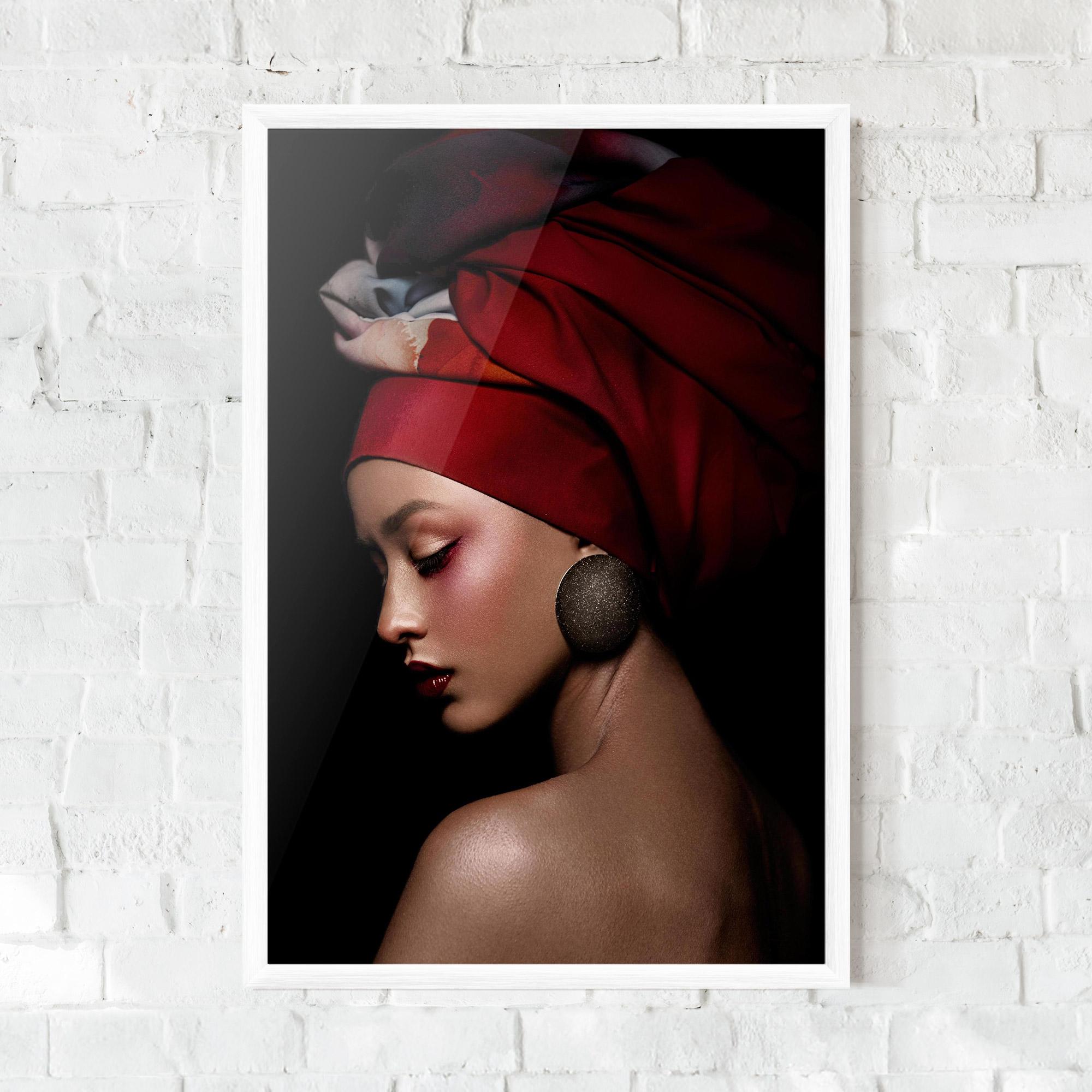 Poster Înrămat Big Circle Earring mockup 0