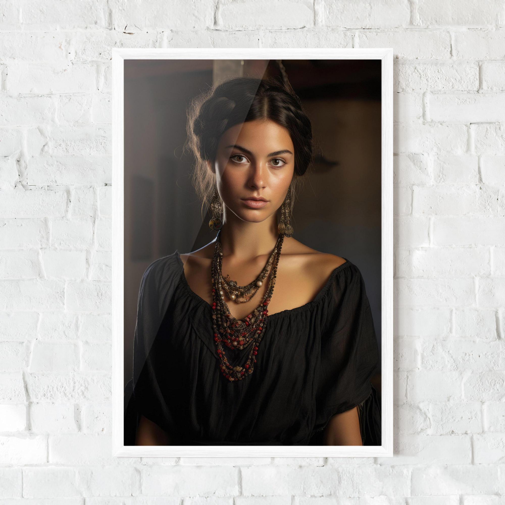 Poster Înrămat Handmade Jewelry mockup 0