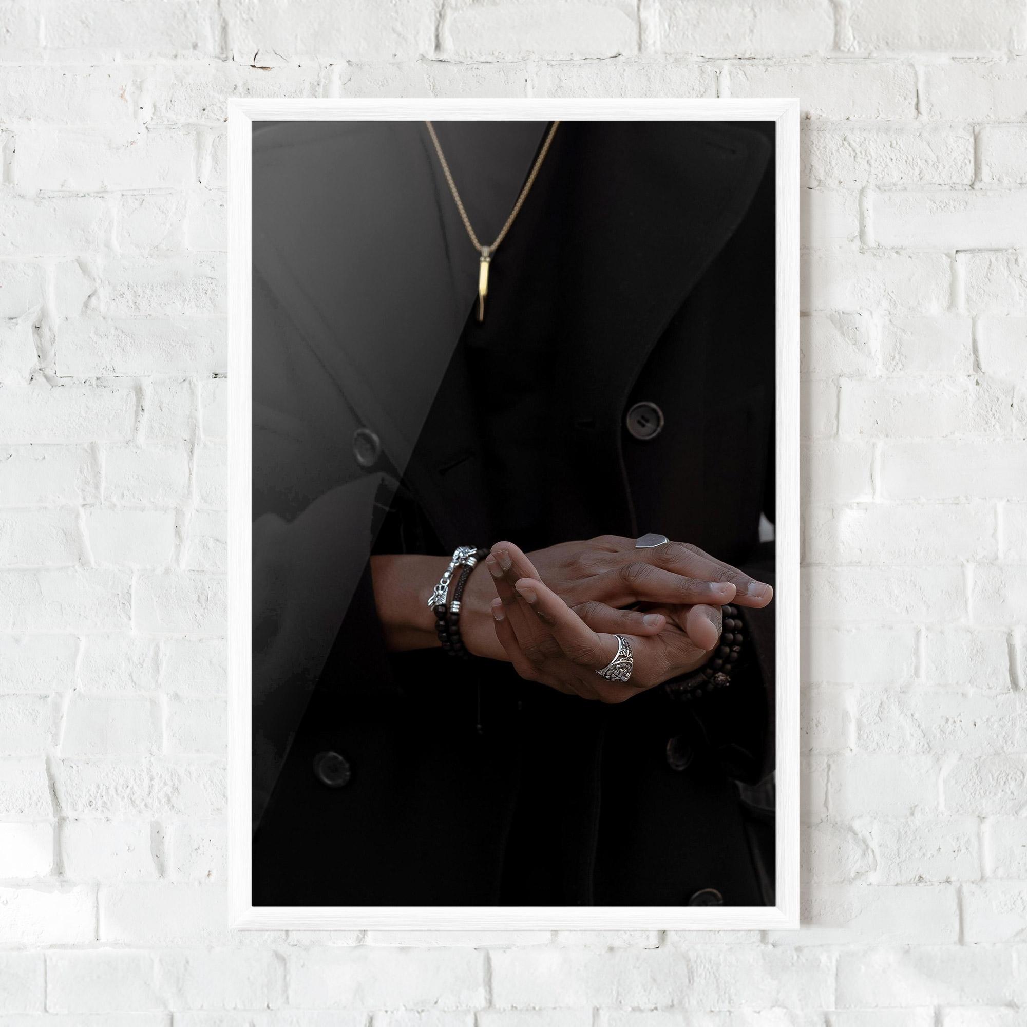 Poster Înrămat Man Accessories mockup 0