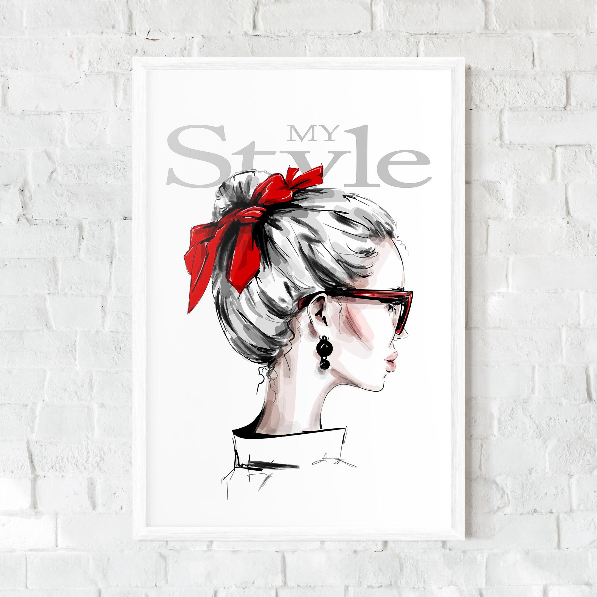 Poster Înrămat My Style mockup 0