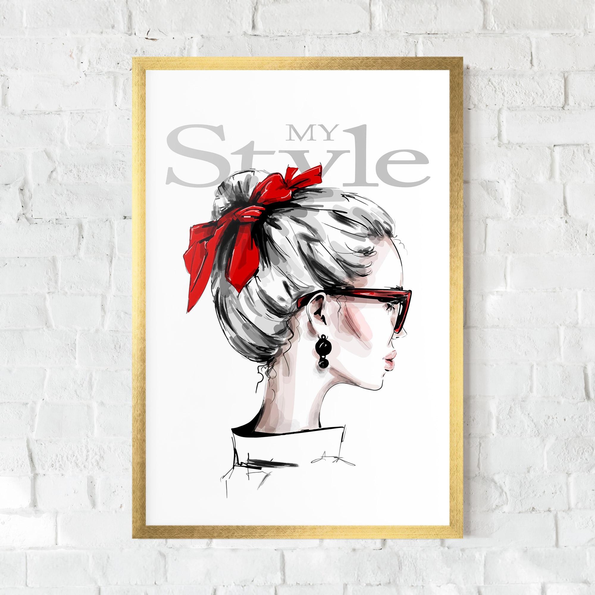 Poster Înrămat My Style mockup 0