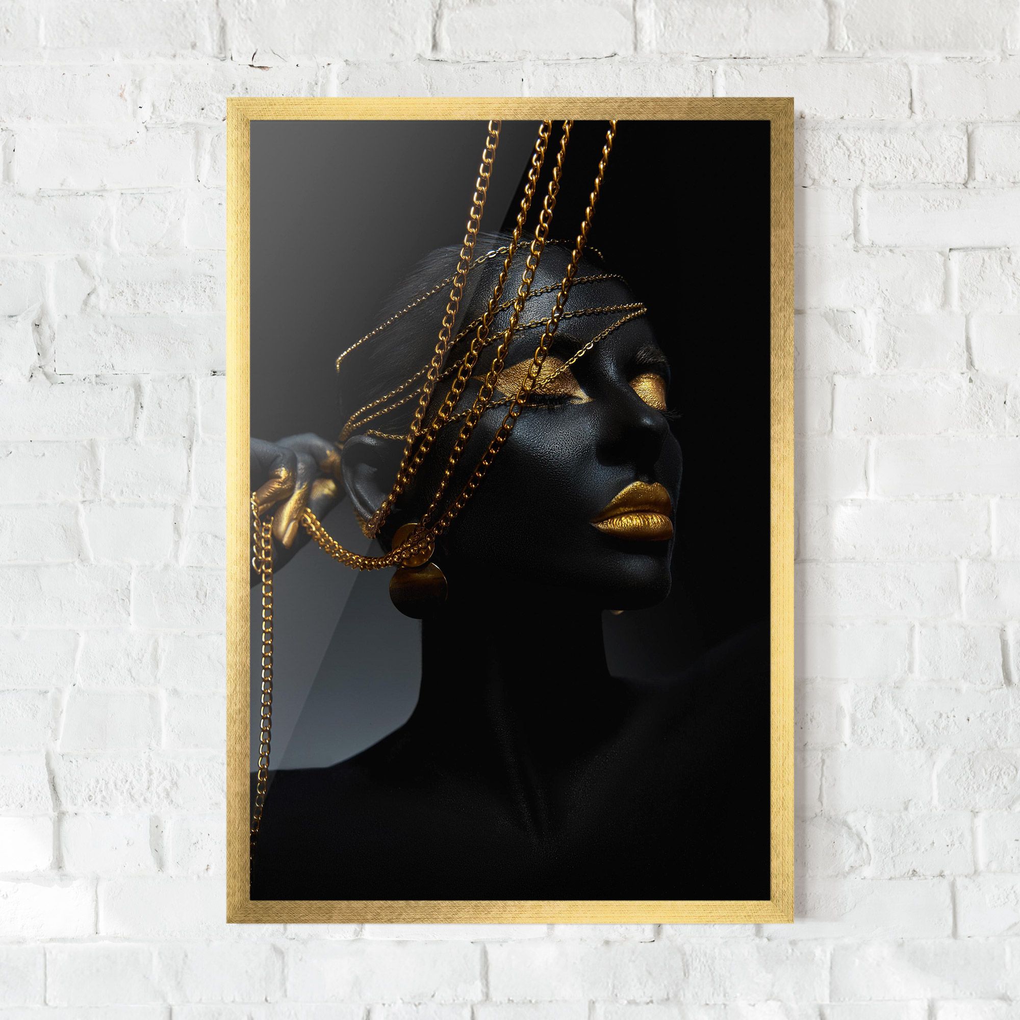 Pretty Gold Chain mockup 0