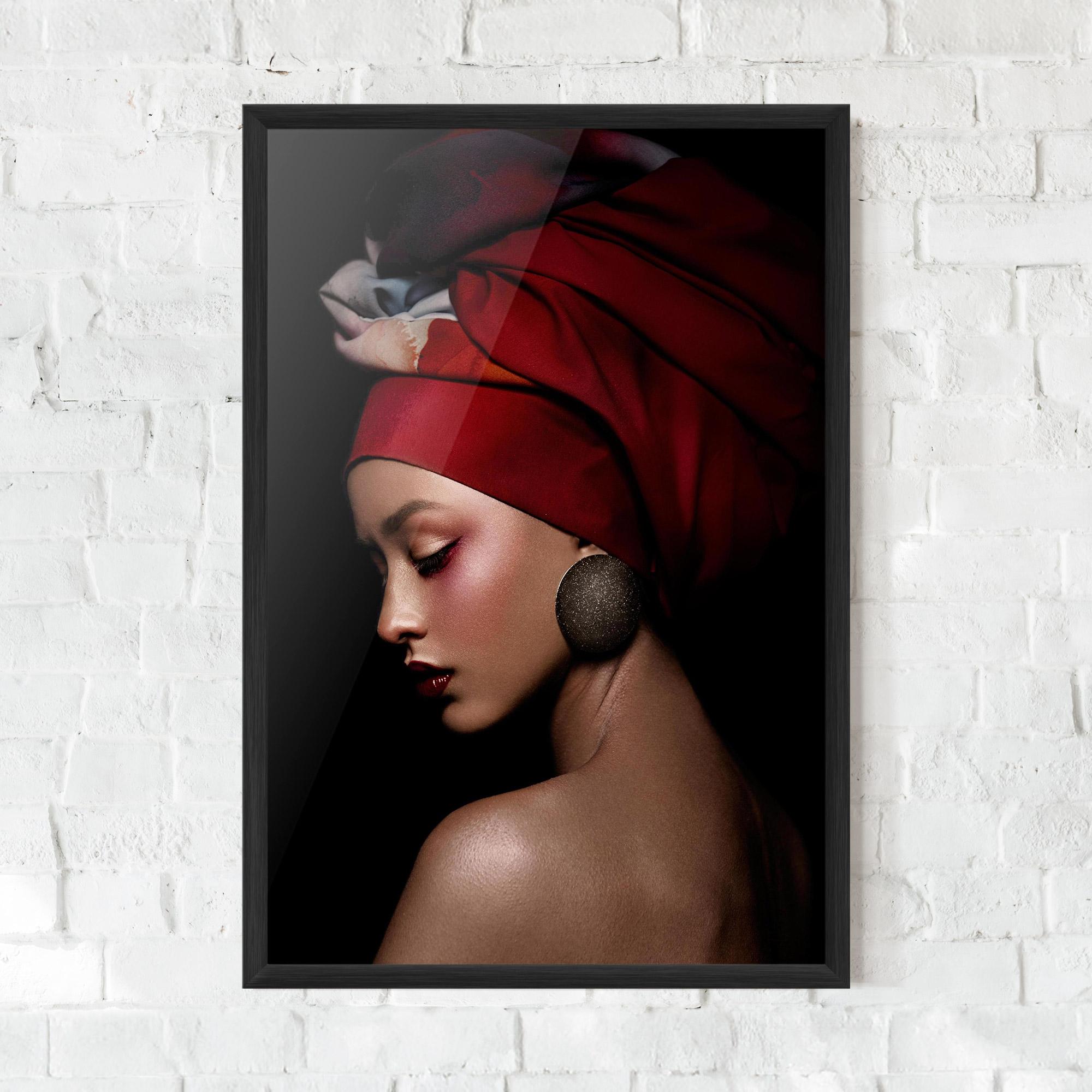 Poster Înrămat Big Circle Earring mockup 0