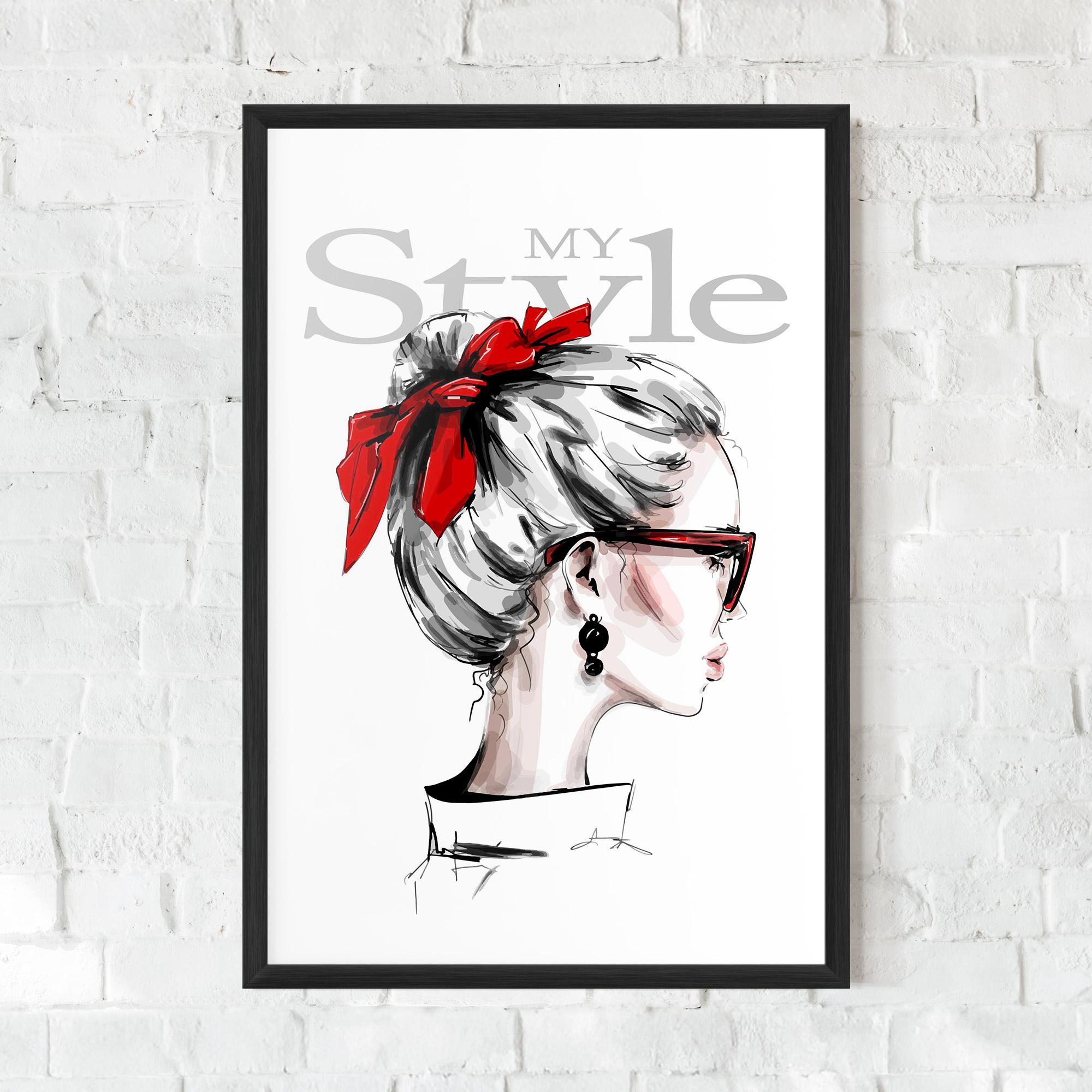 Poster Înrămat My Style mockup 0