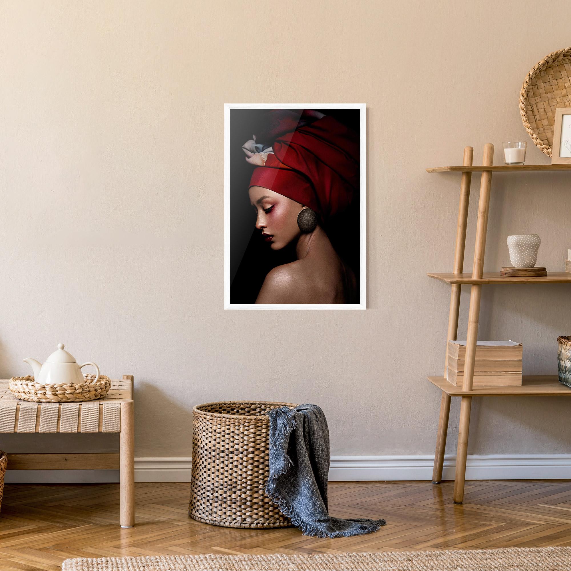 Poster Înrămat Big Circle Earring mockup 9