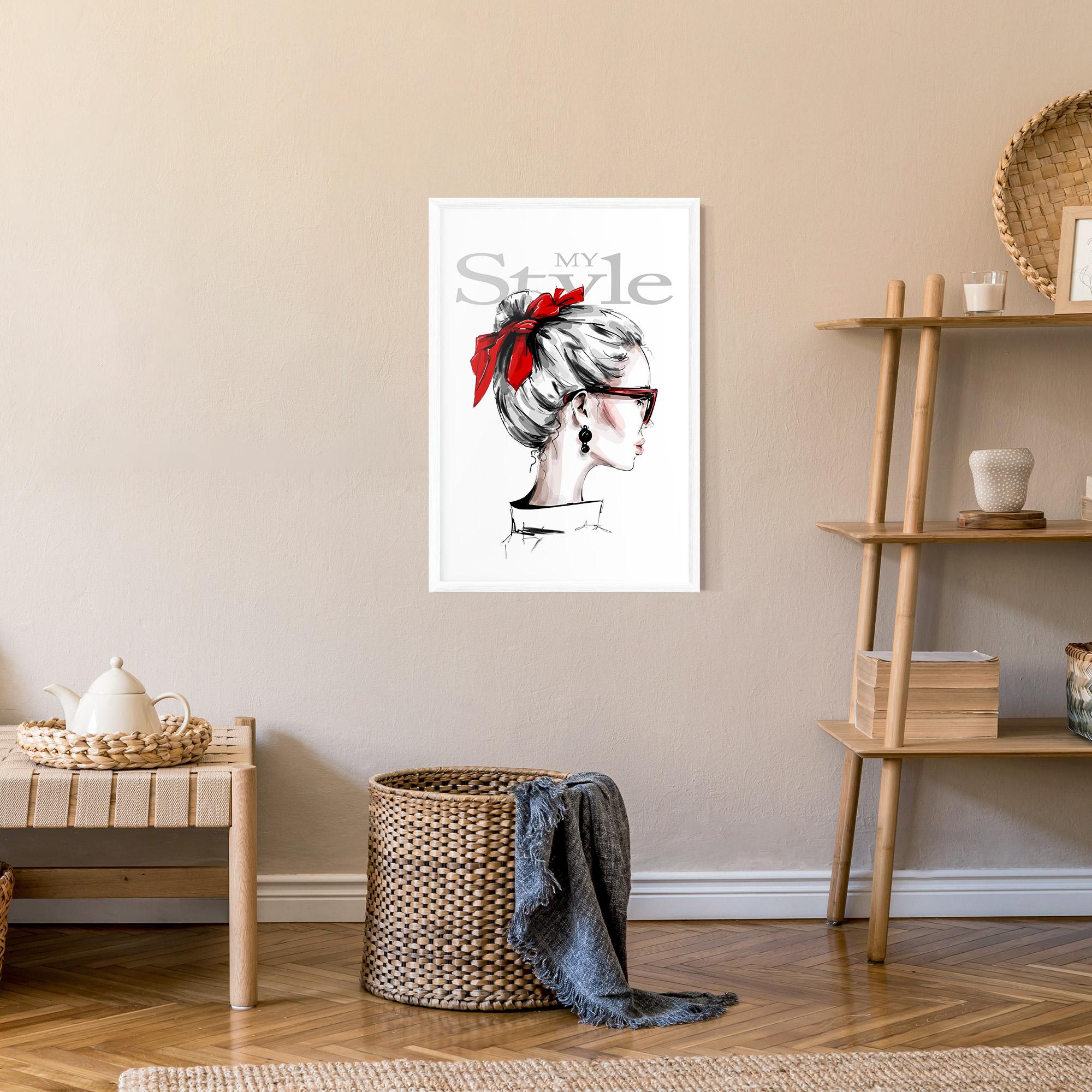 Poster Înrămat My Style mockup 9