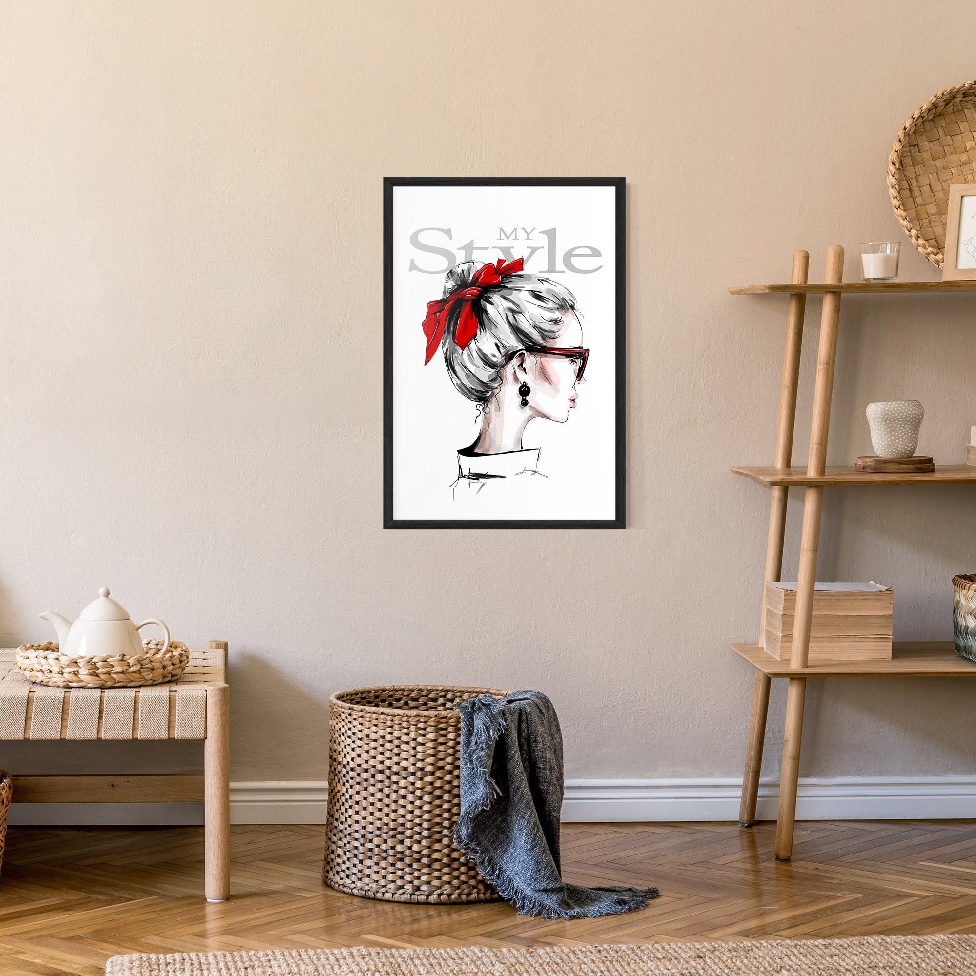 Poster Înrămat My Style mockup 9