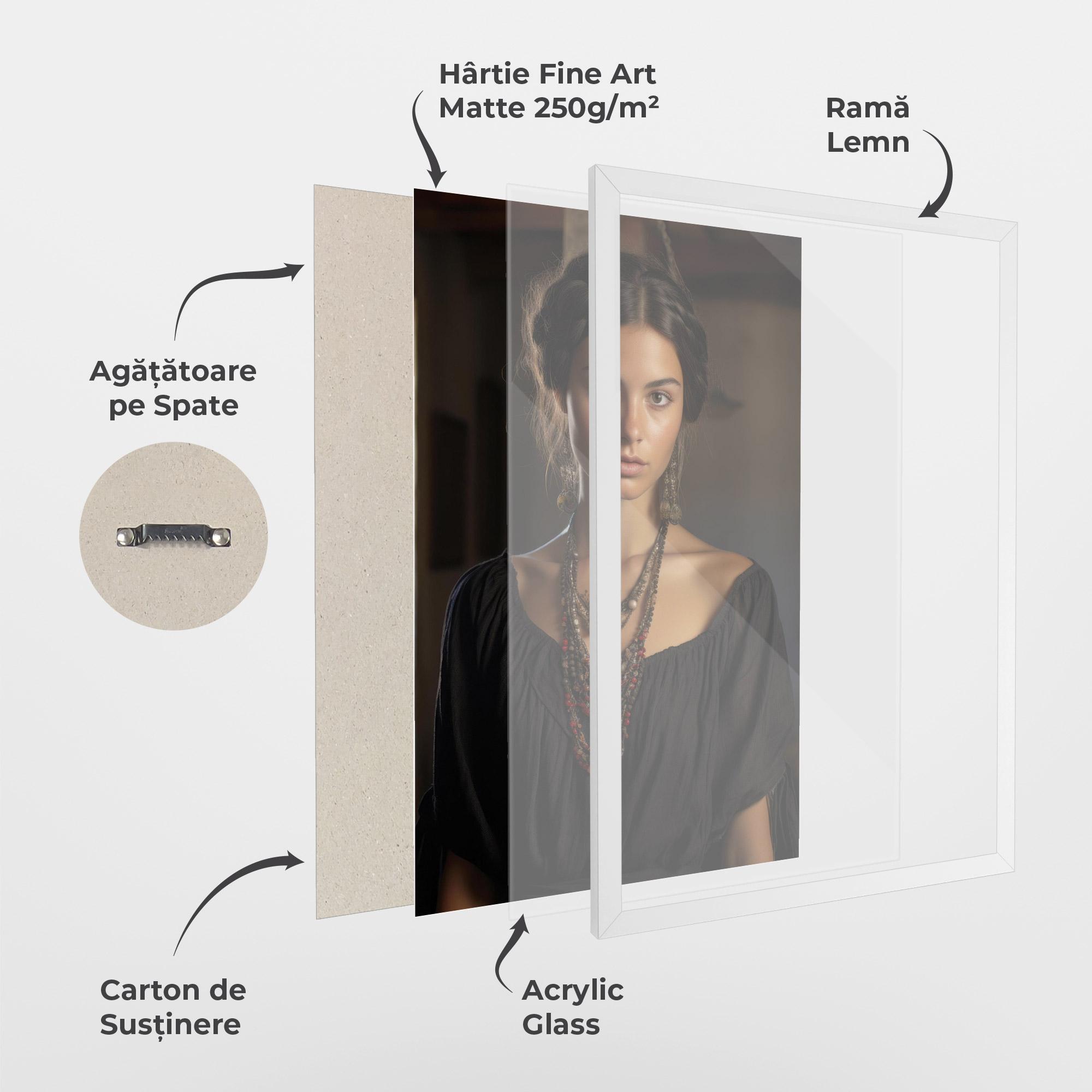 Poster Înrămat Handmade Jewelry mockup 1