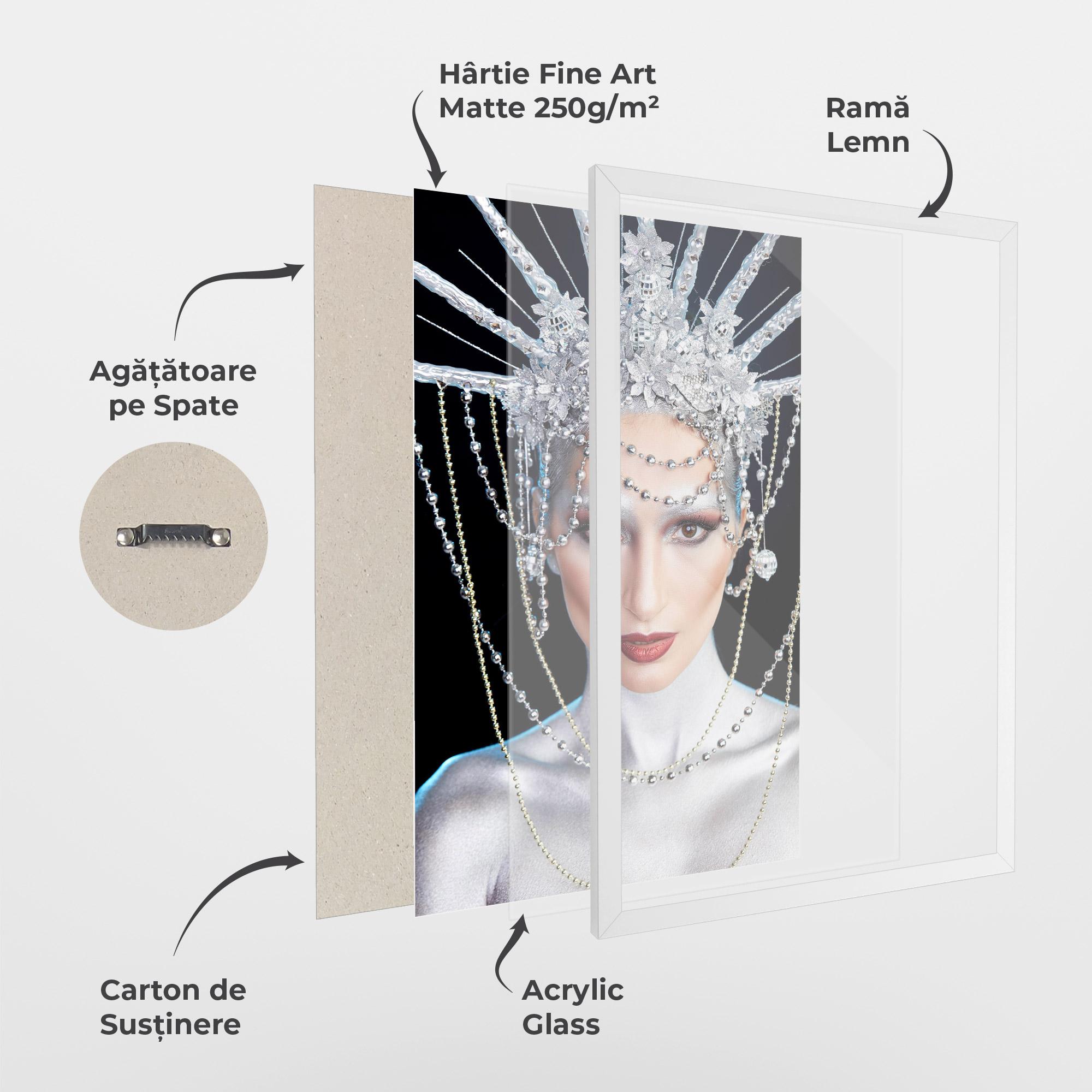 Poster Înrămat Statue Liberty Accessory mockup 1