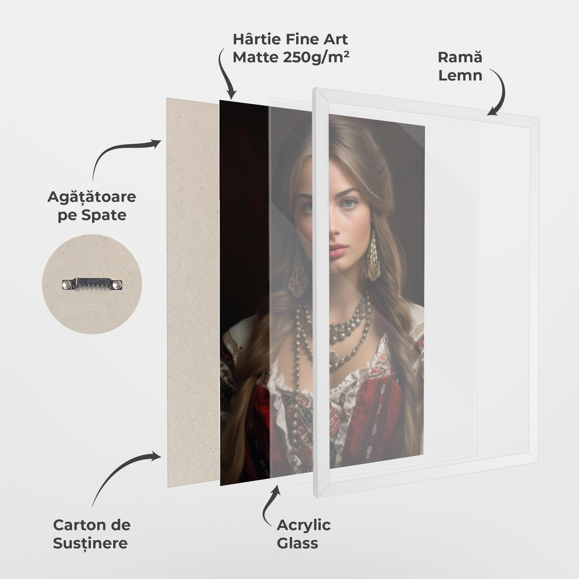 Poster Înrămat Traditional Necklace mockup 1