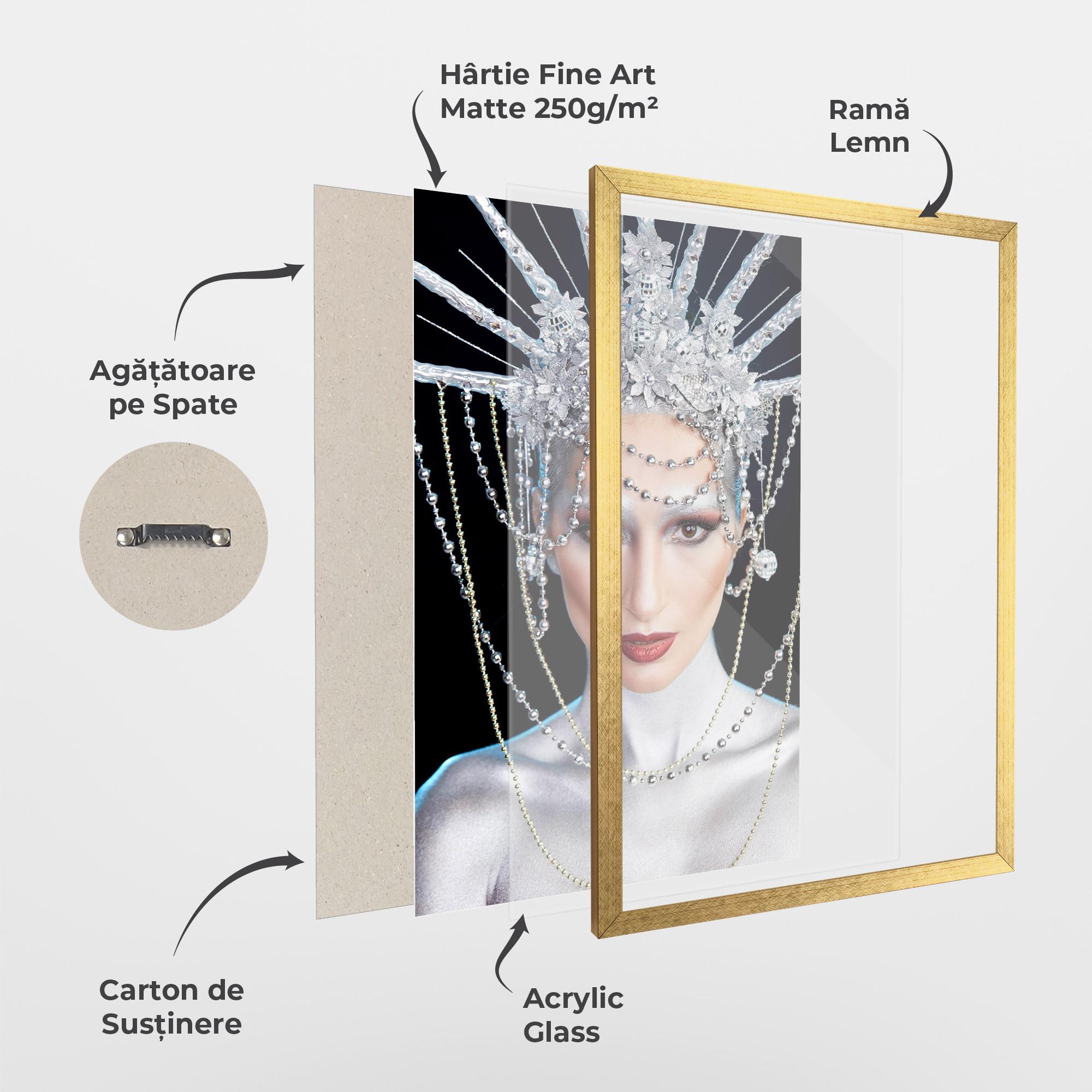 Poster Înrămat Statue Liberty Accessory mockup 1